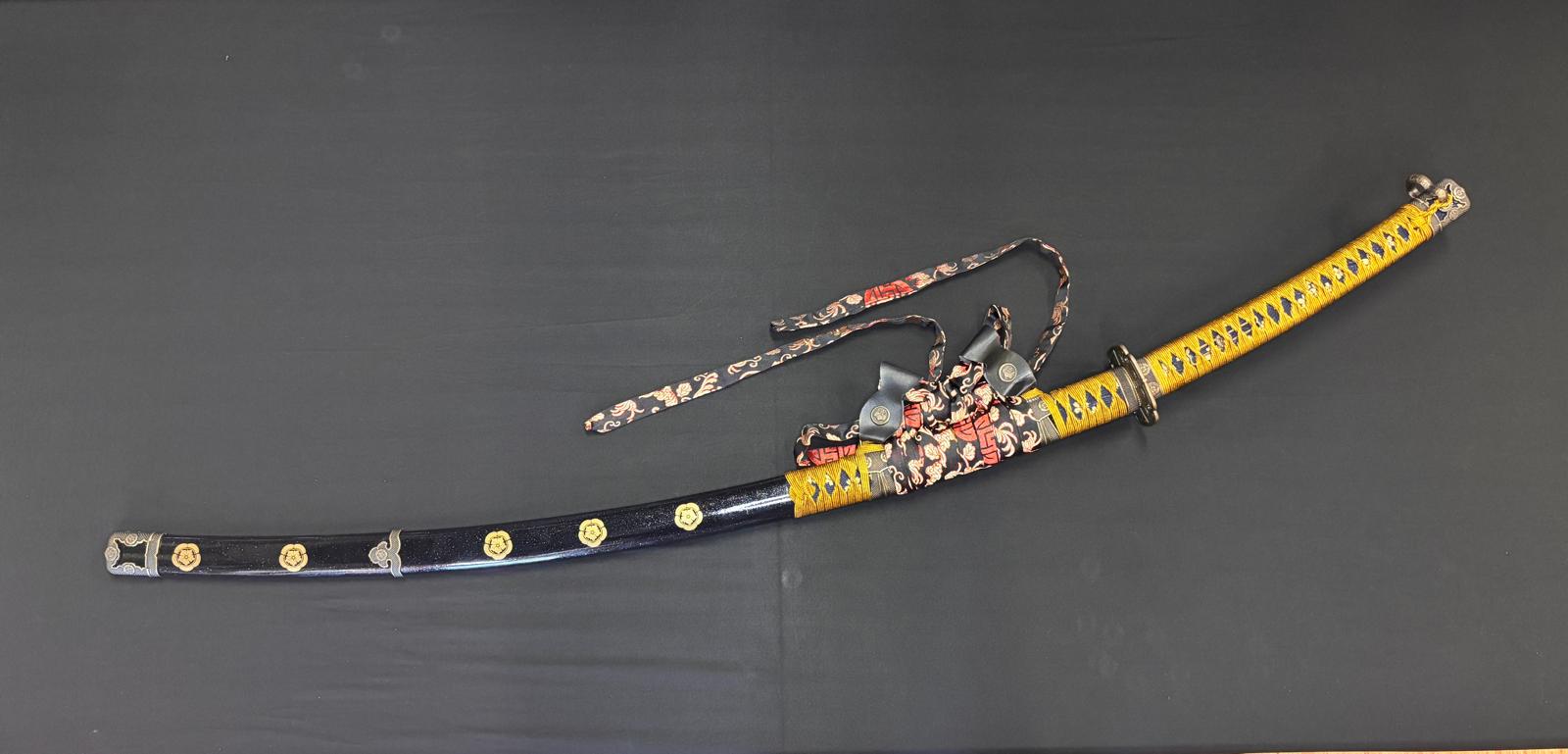 Phoenix Armory Warrior Arc Deeply Curved Tachi -  Golden Conqueror