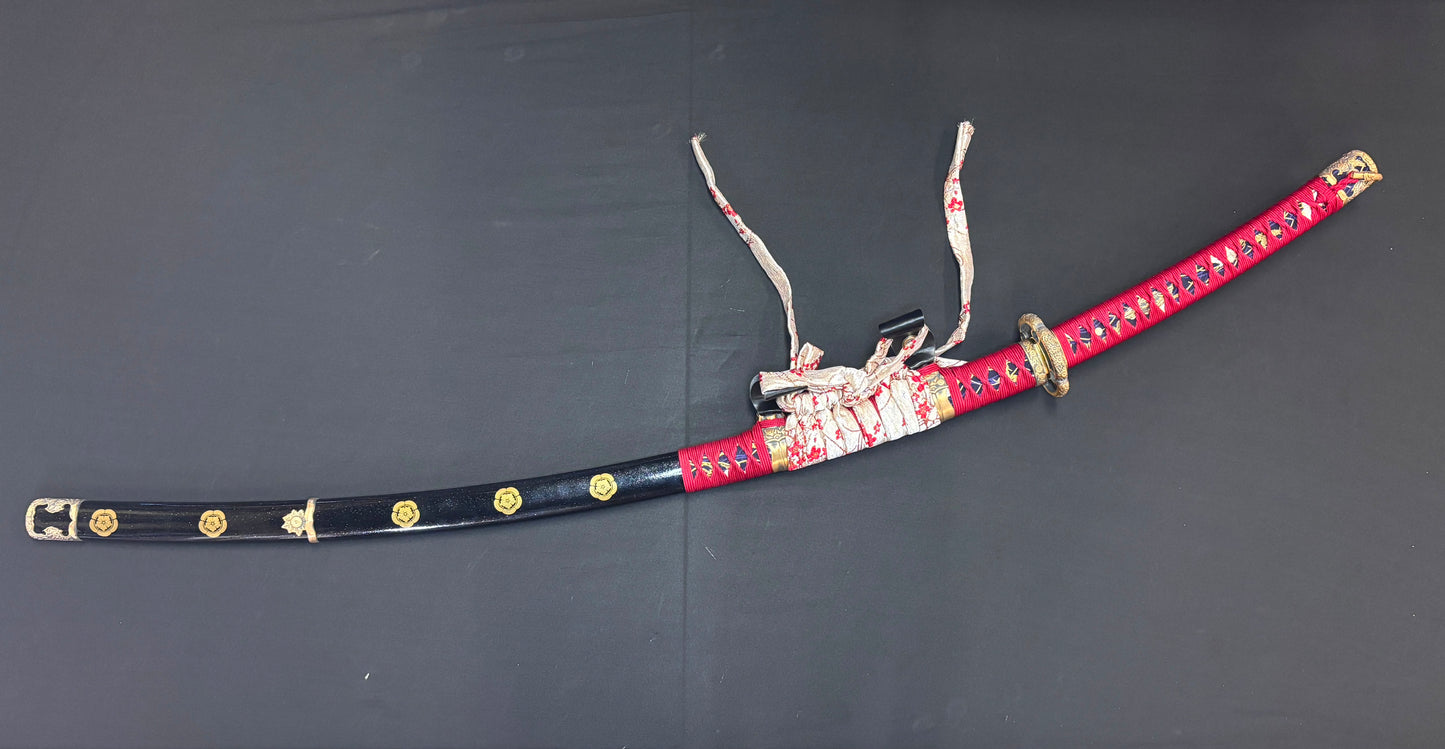 Phoenix Armory Deeply Curved Tachi - Sakura Chrysanthemum