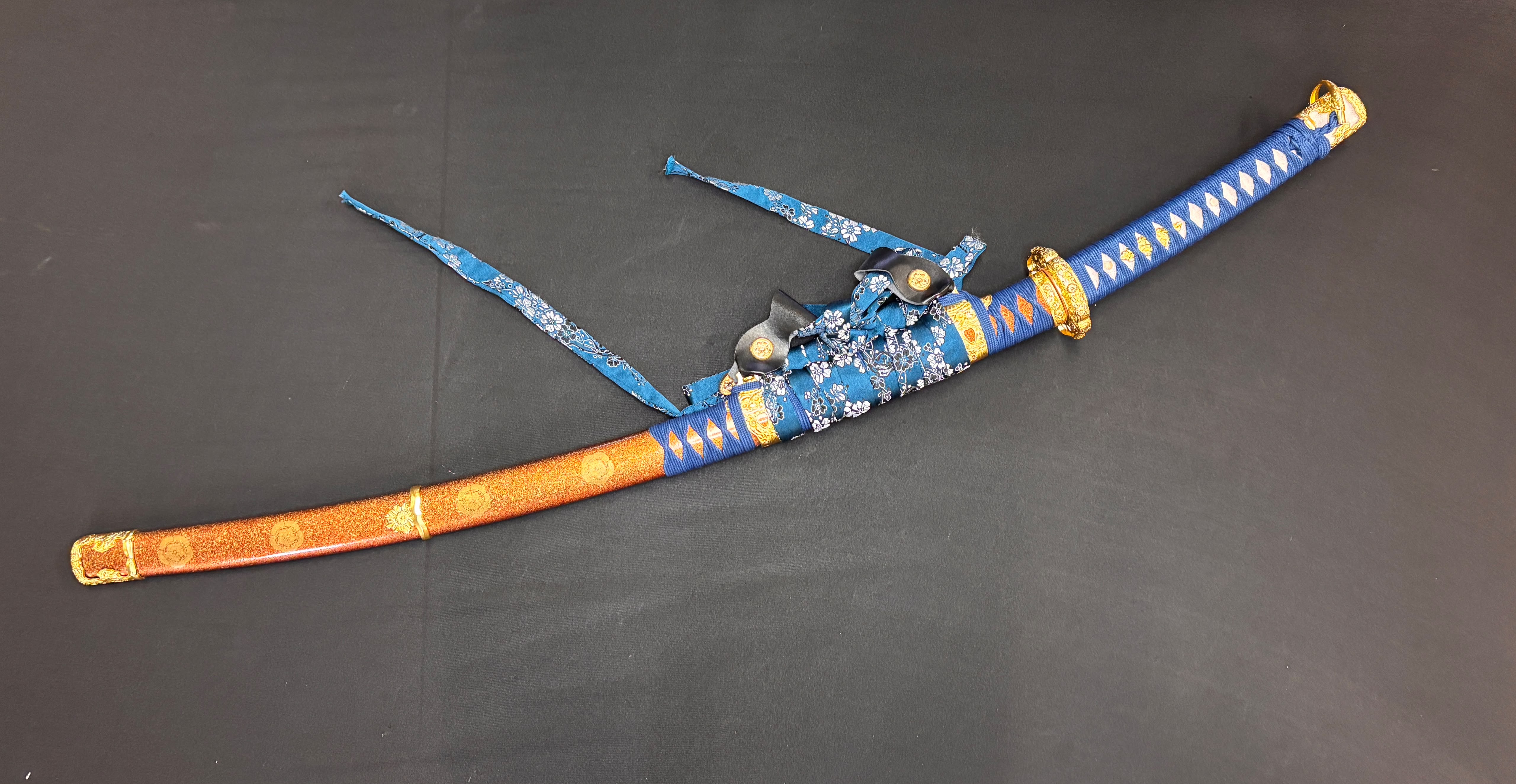 Phoenix Armory Tachi - Blue Gold Sakura
