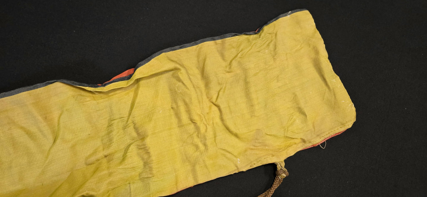 Old Japanese Double Sided Tanto Sleeve