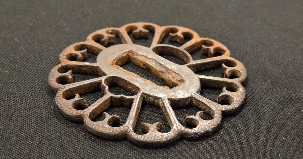 Antique Tsuba - Iron Sukashi