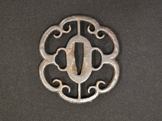 Antique Tsuba - Iron Sukashi