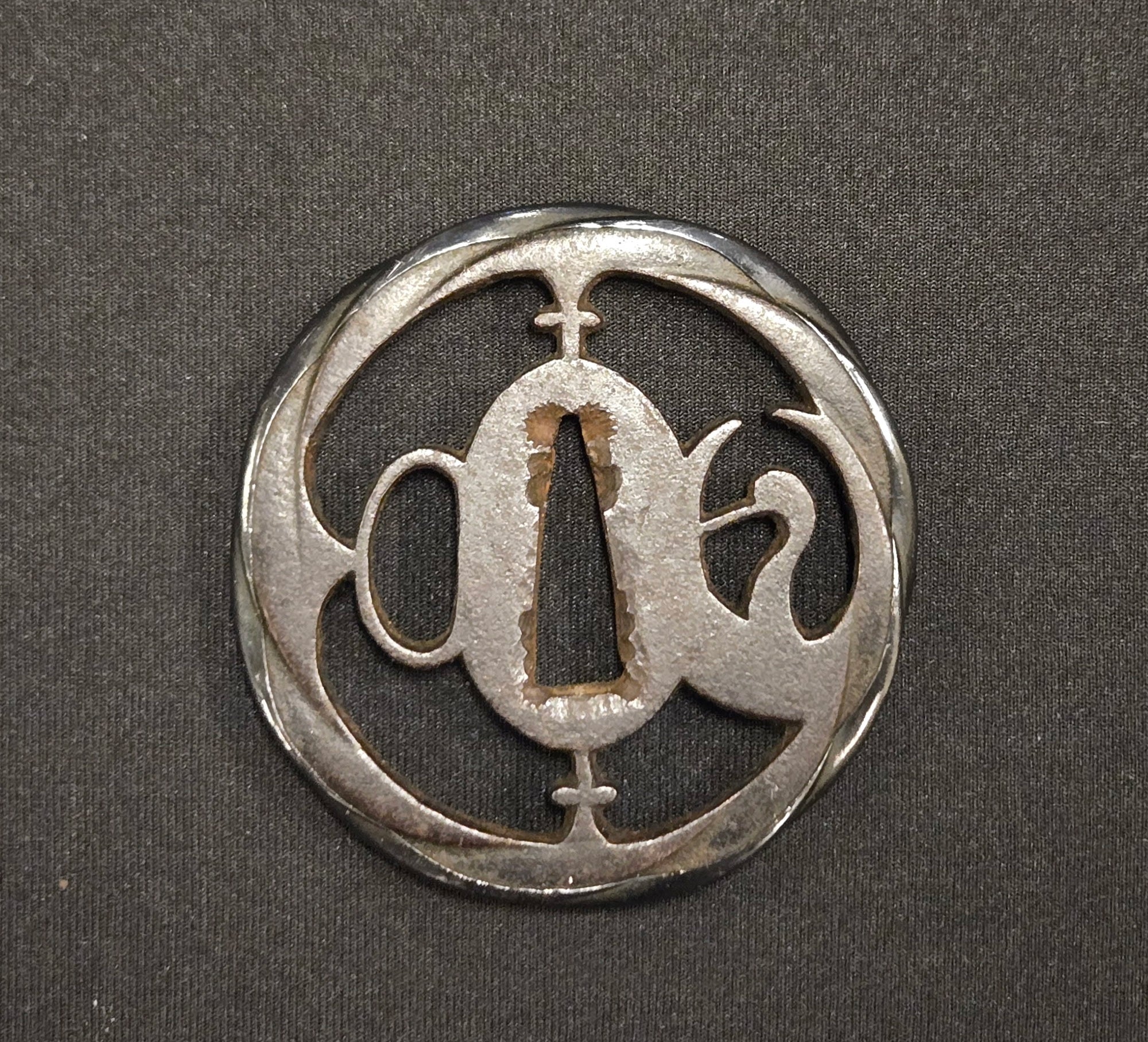Antique Tsuba - possible Christian