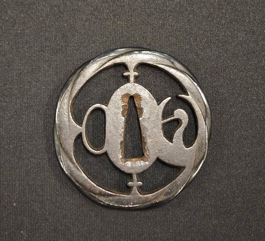 Antique Tsuba - possible Christian