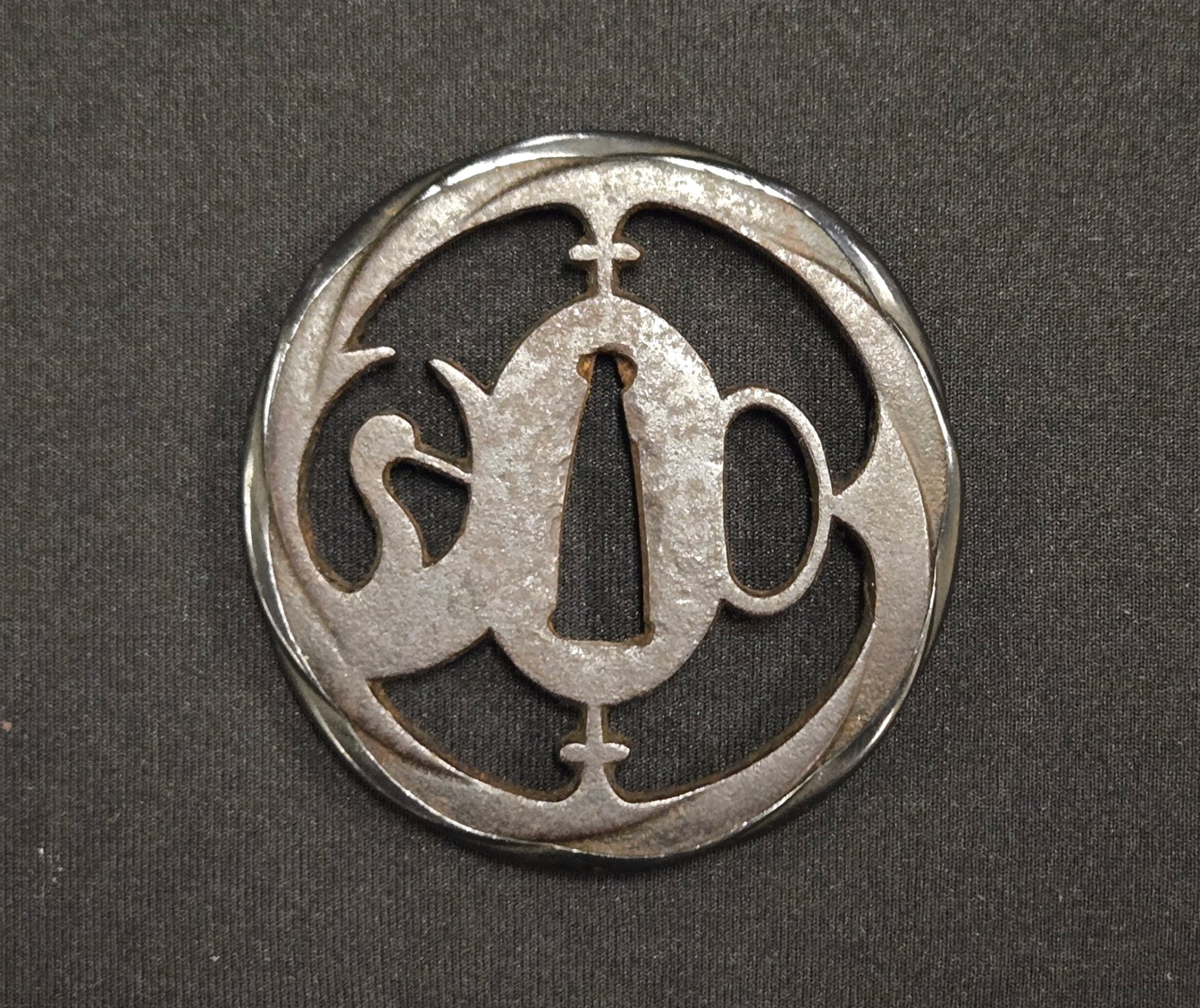 Antique Tsuba - possible Christian