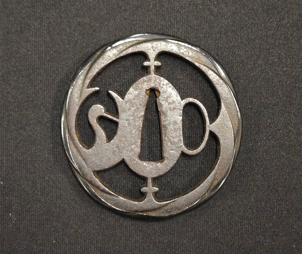 Antique Tsuba - possible Christian