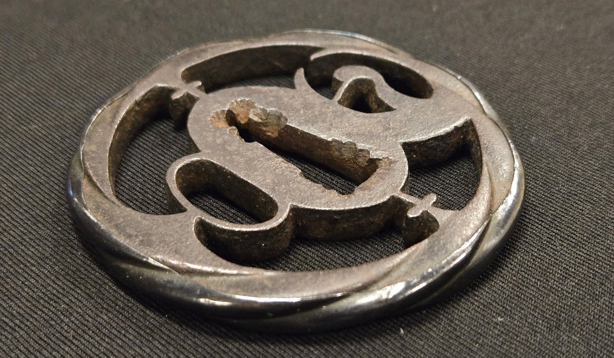 Antique Tsuba - possible Christian