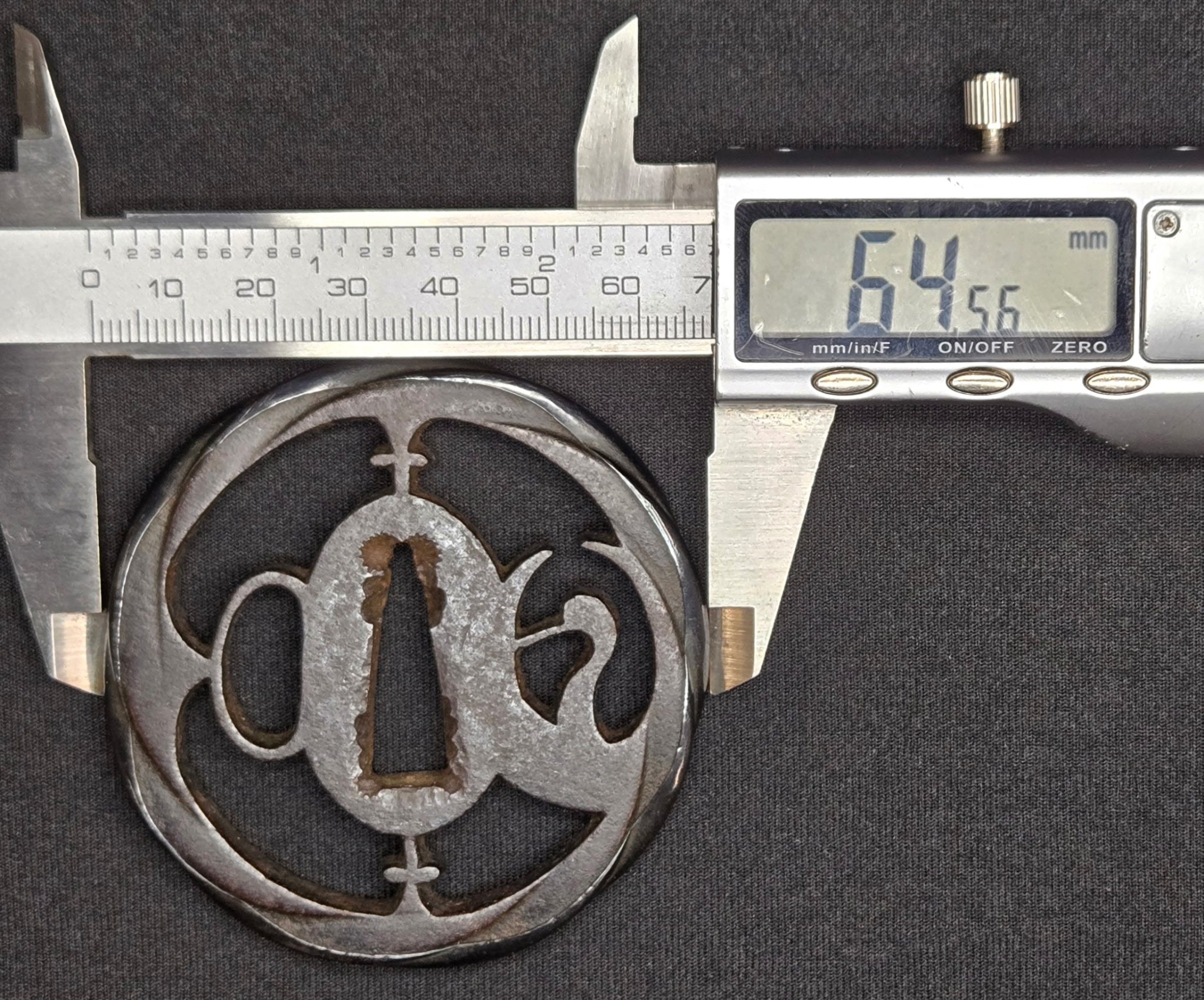 Antique Tsuba - possible Christian
