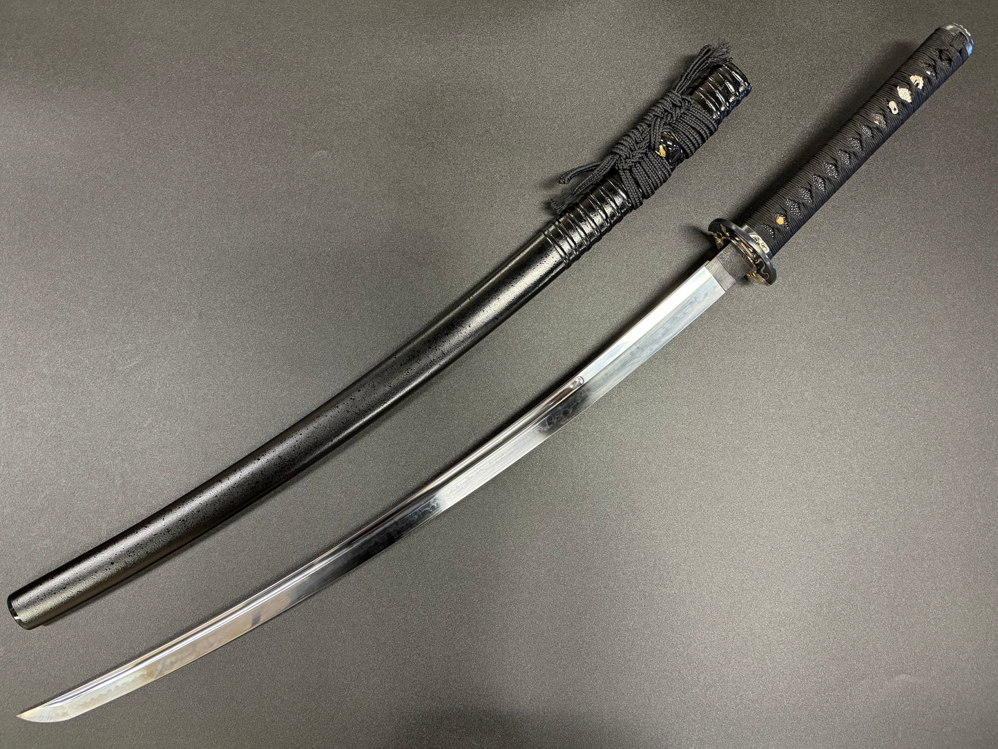 Legacy Blades Reaper O-Katana - Dark Oni - Choji Hamon, Koshizori 1095