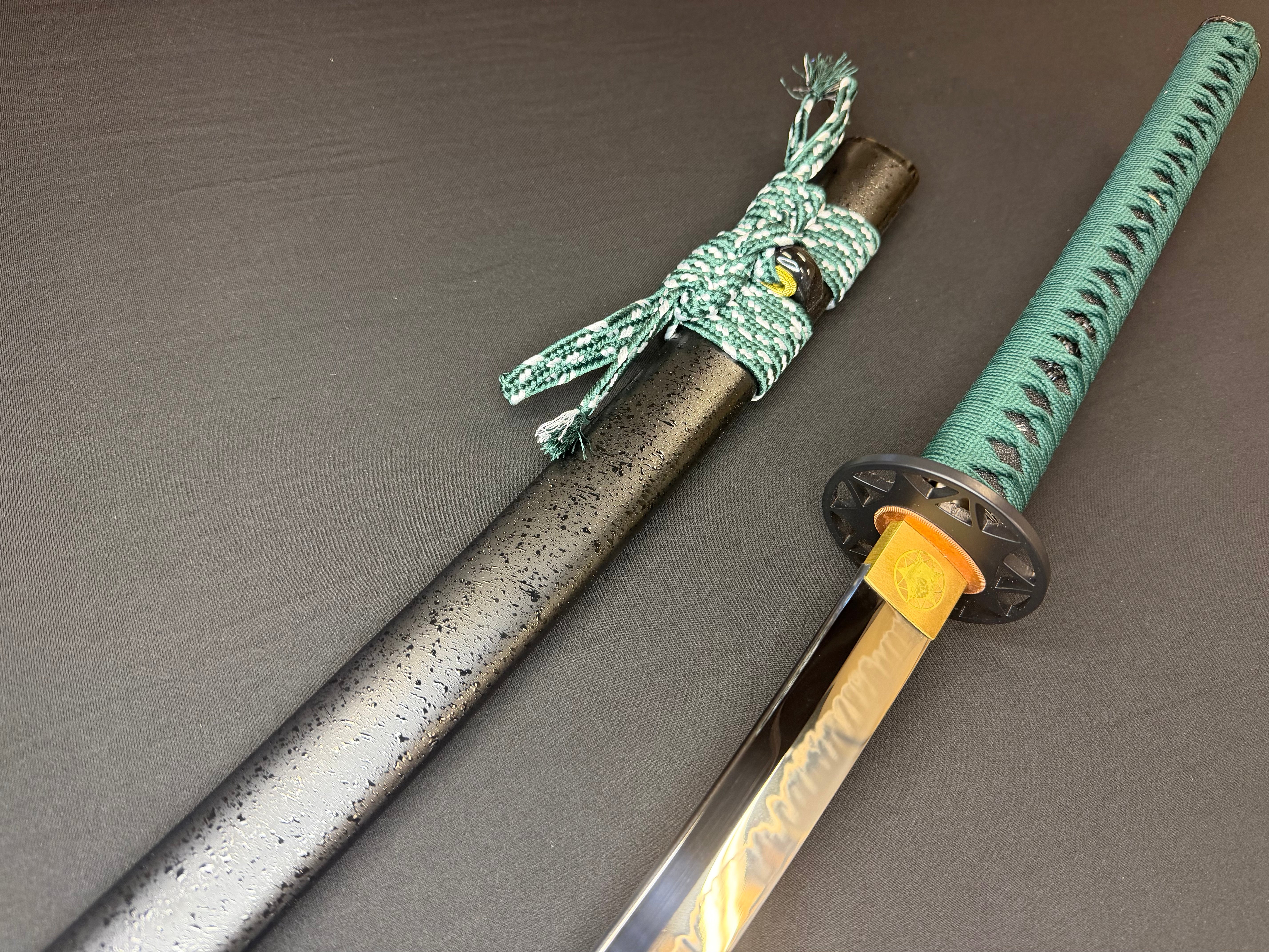 Legacy Blades Nodachi - Emerald Star 1095 Clay Tempered