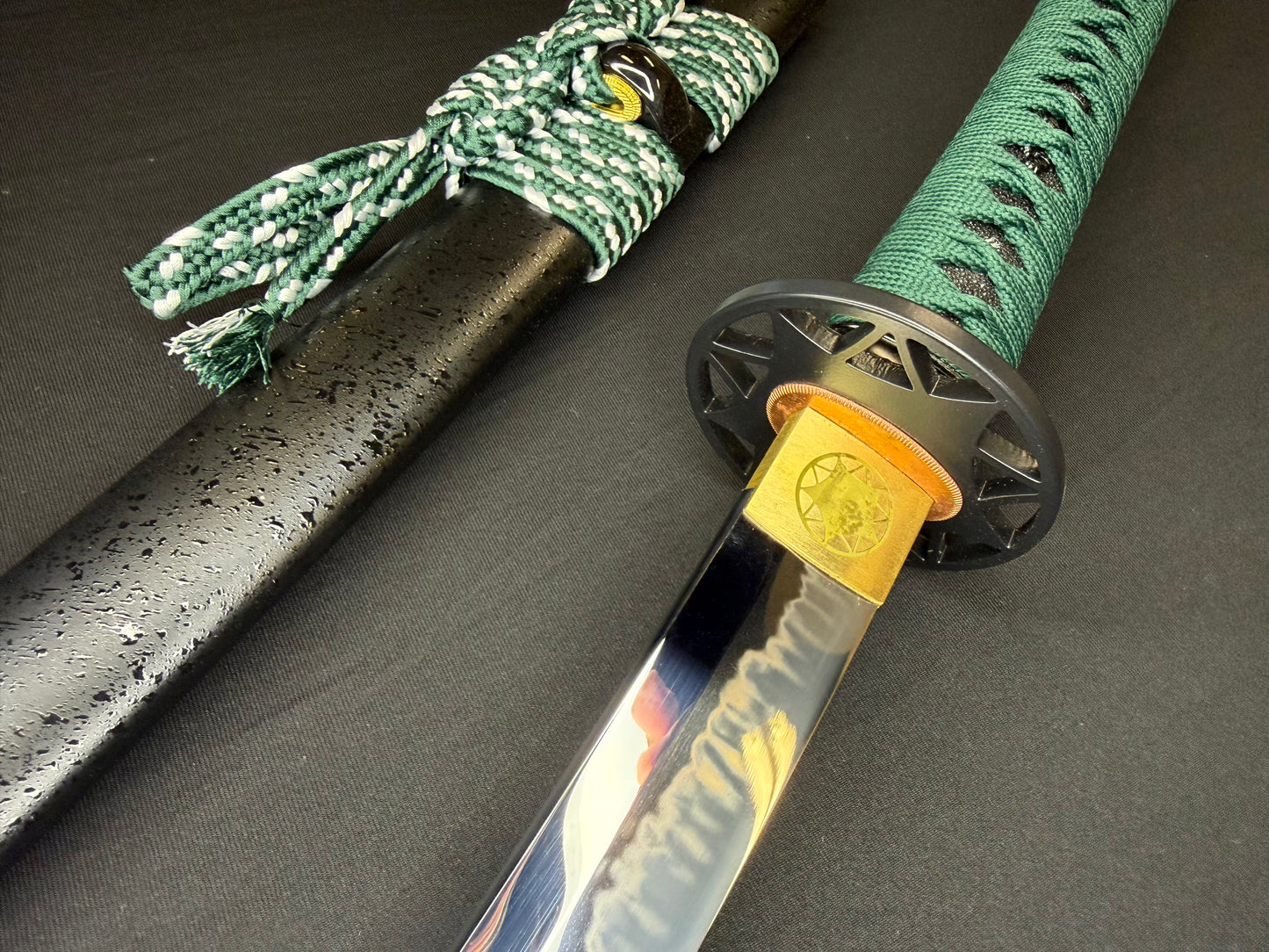 Legacy Blades Nodachi - Emerald Star 1095 Clay Tempered