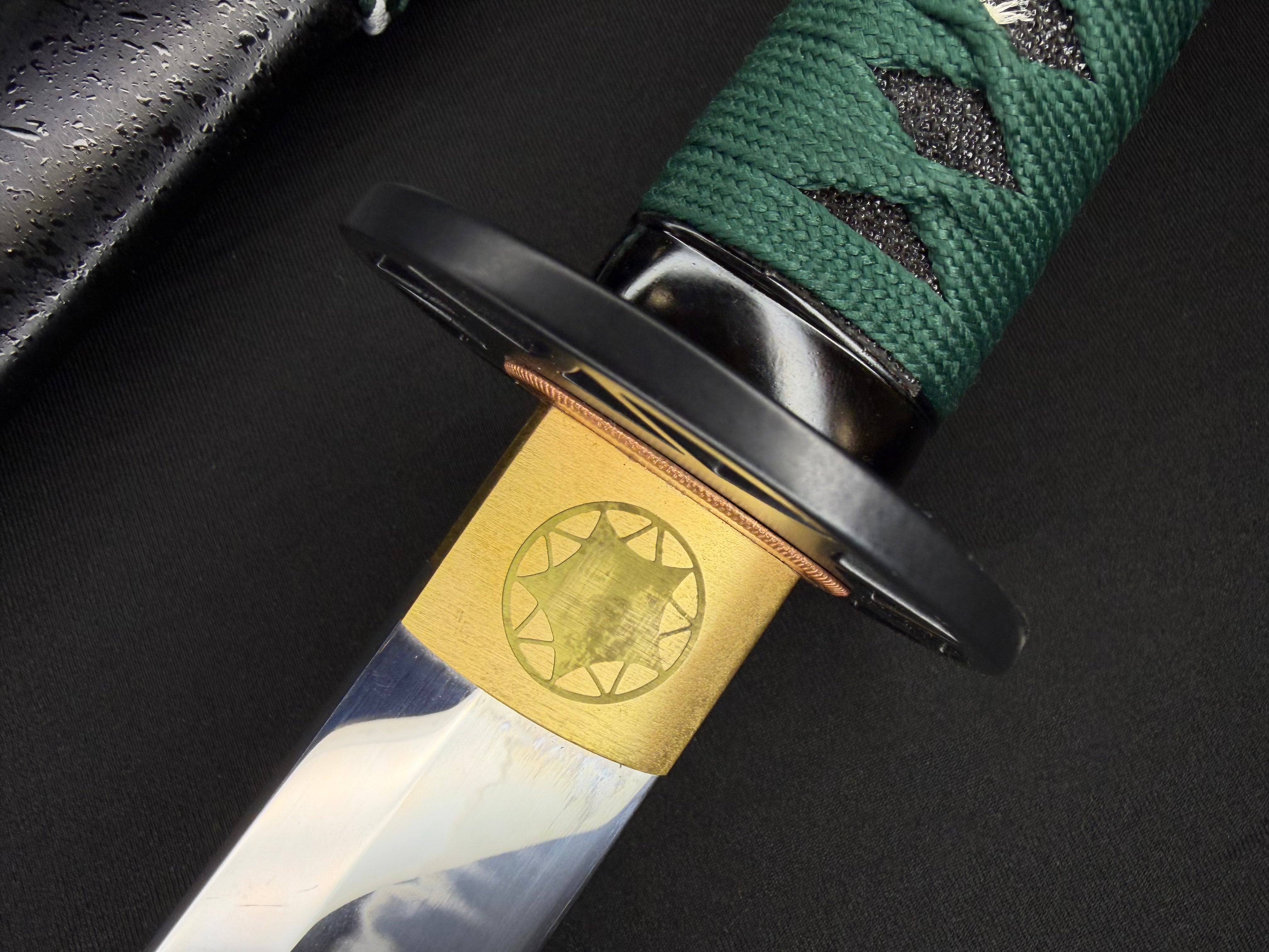 Legacy Blades Nodachi - Emerald Star 1095 Clay Tempered