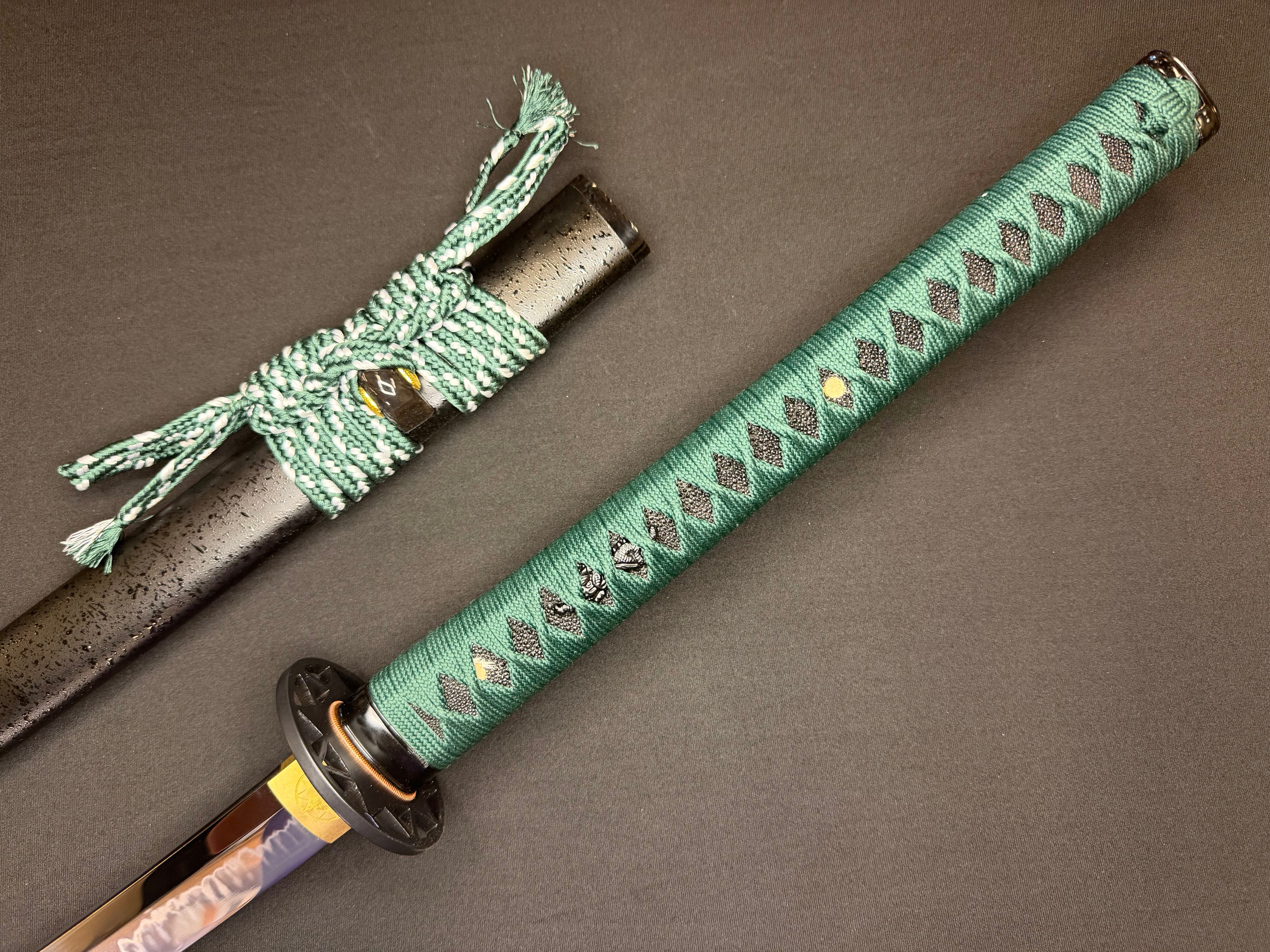 Legacy Blades Nodachi - Emerald Star 1095 Clay Tempered