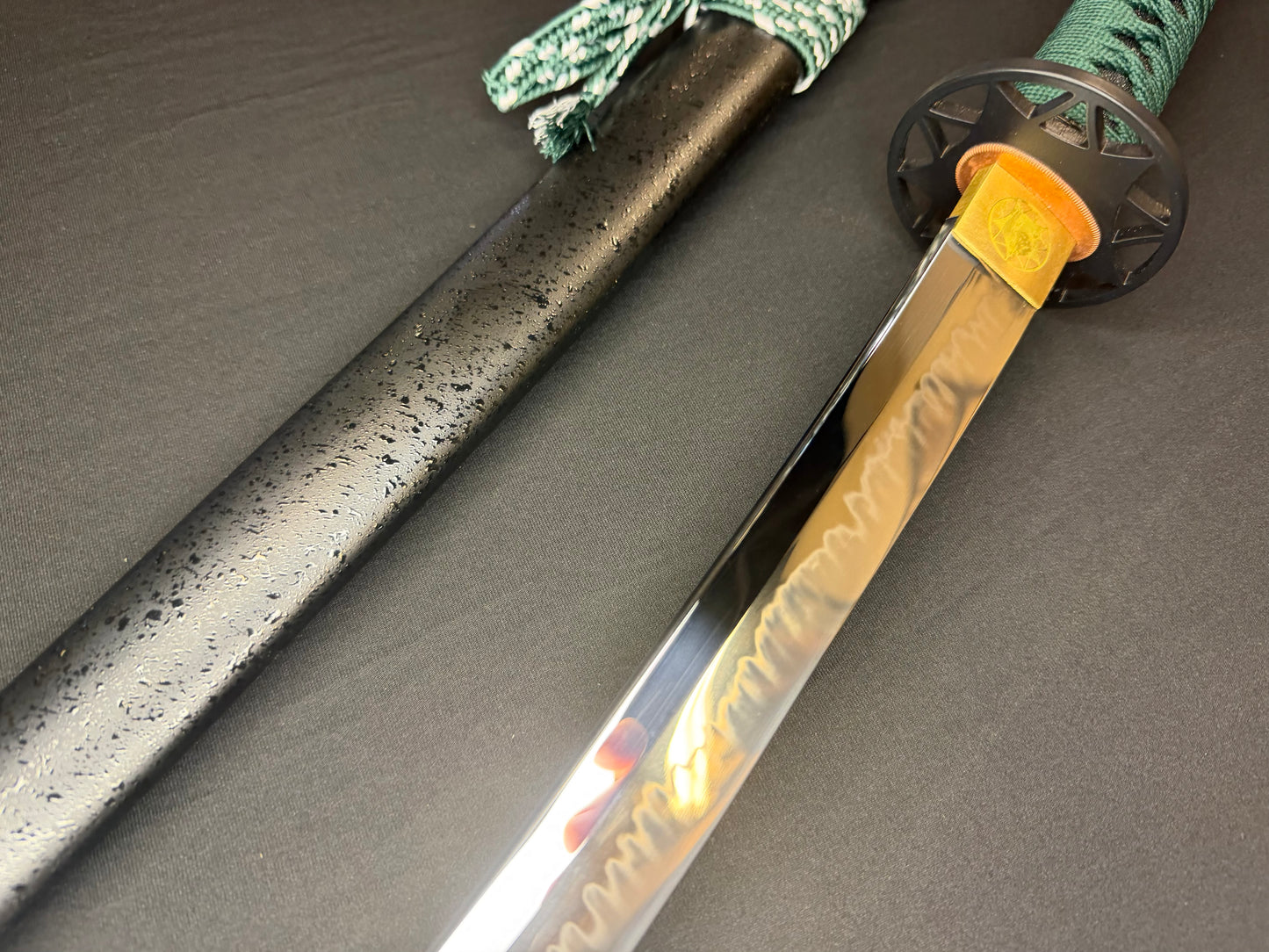 Legacy Blades Nodachi - Emerald Star 1095 Clay Tempered