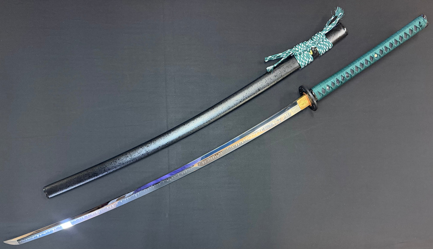 Legacy Blades Nodachi - Emerald Star 1095 Clay Tempered