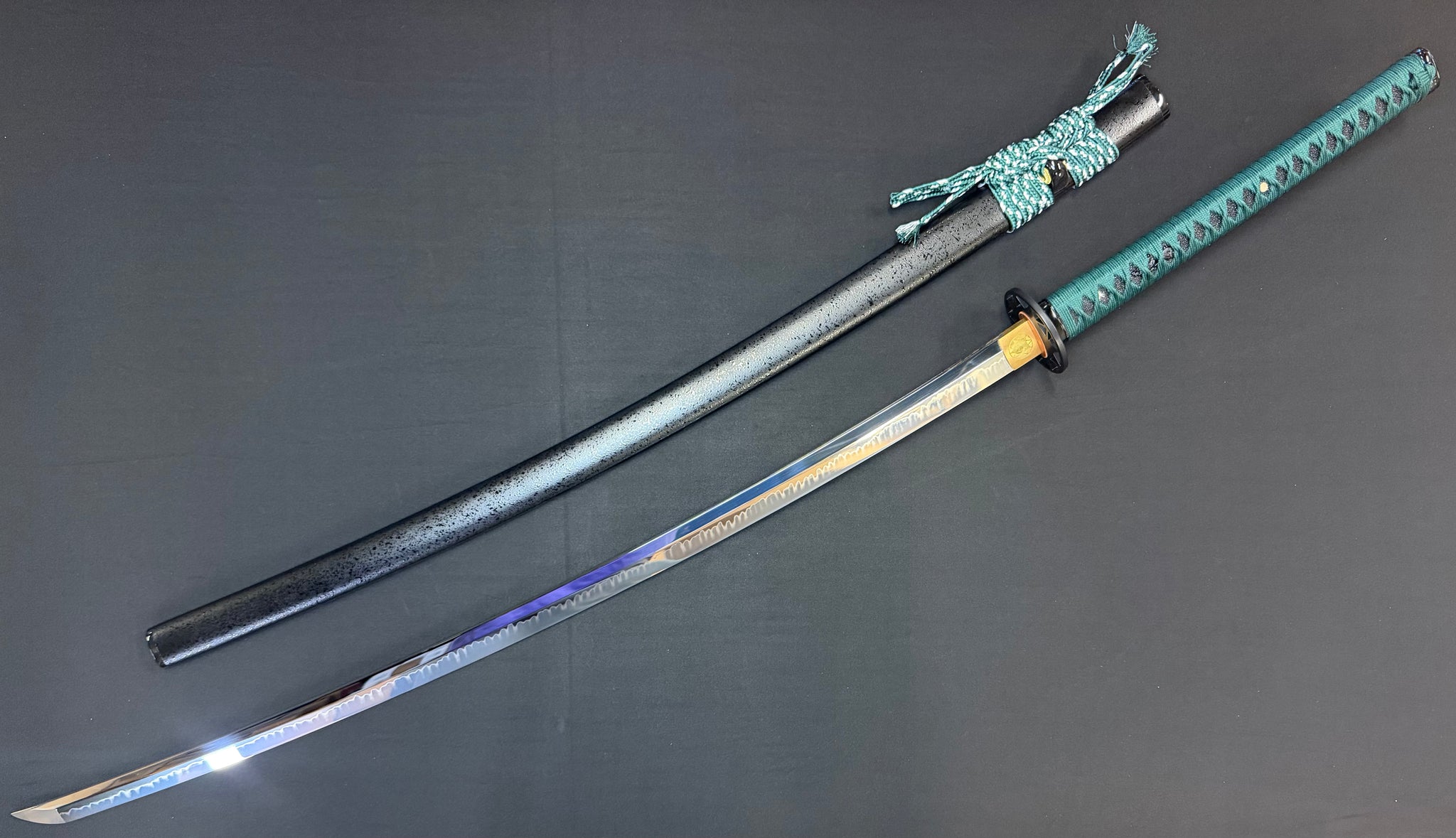 Legacy Blades Nodachi - Emerald Star 1095 Clay Tempered
