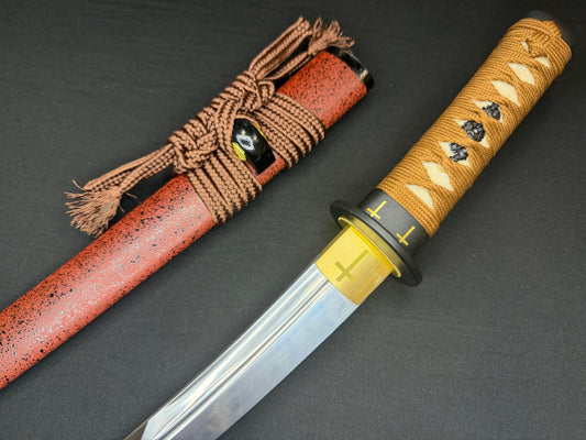Phoenix Armory Tanto - Sacred Thorn Unokubi T10 Clay Tempered