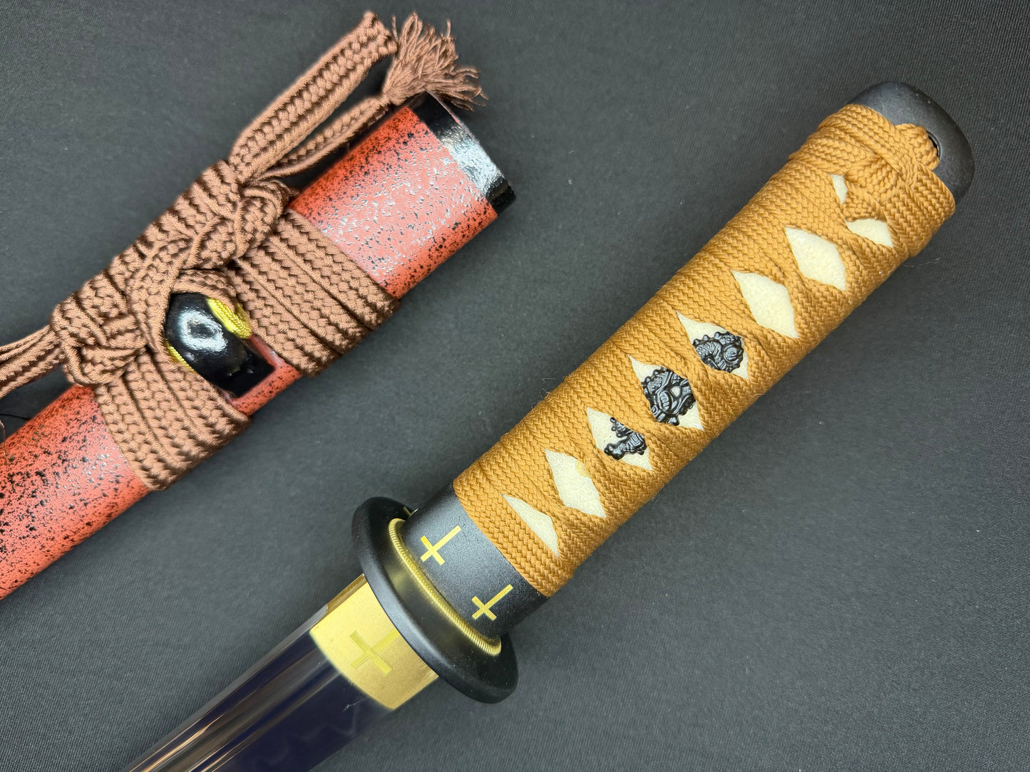Phoenix Armory Tanto - Sacred Thorn Unokubi T10 Clay Tempered