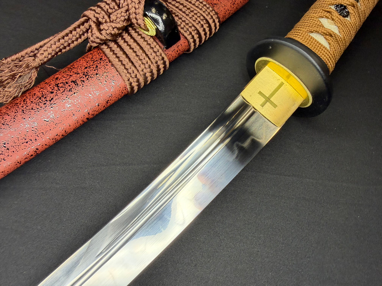 Phoenix Armory Tanto - Sacred Thorn Unokubi T10 Clay Tempered