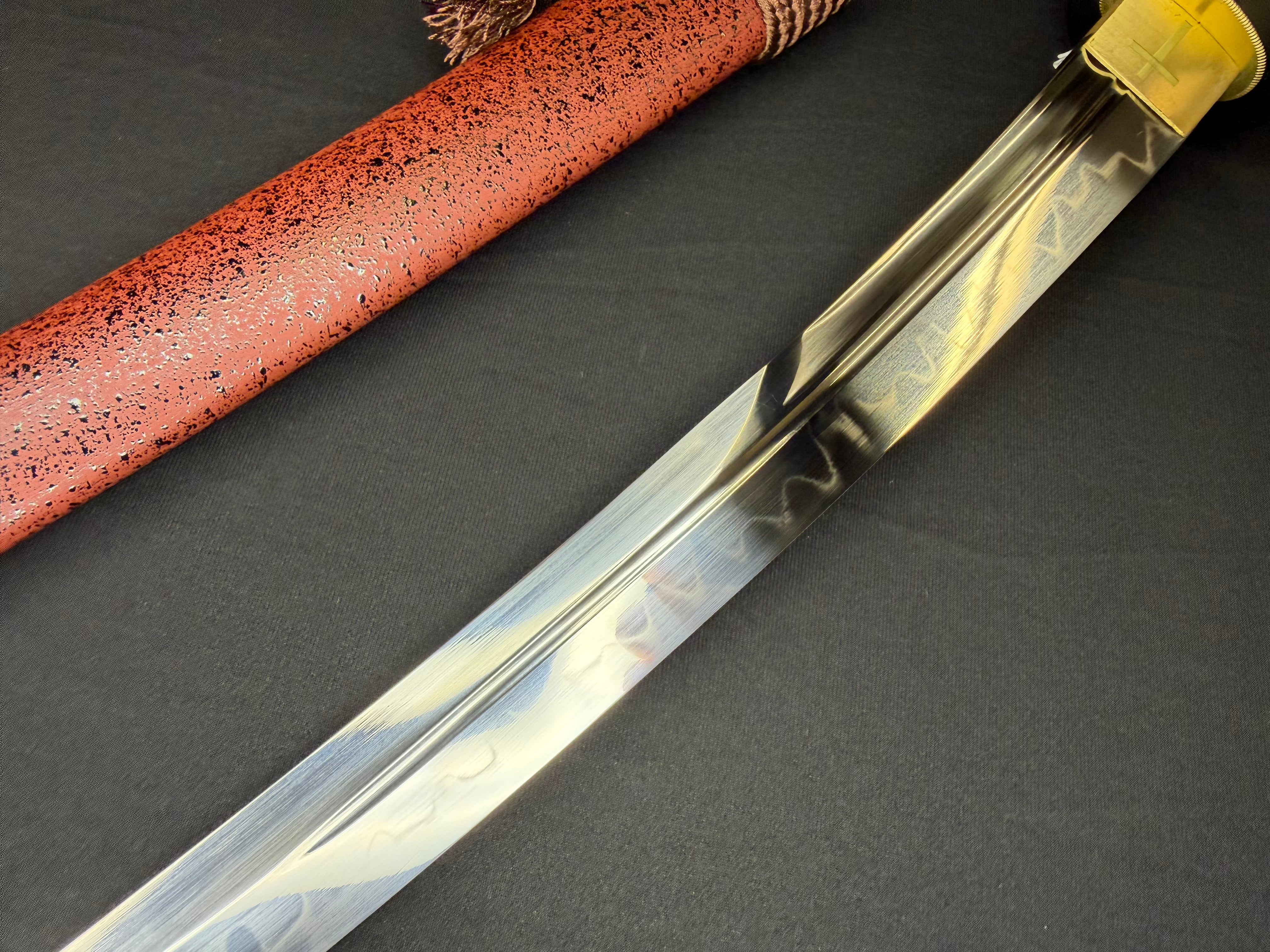 Phoenix Armory Tanto - Sacred Thorn Unokubi T10 Clay Tempered