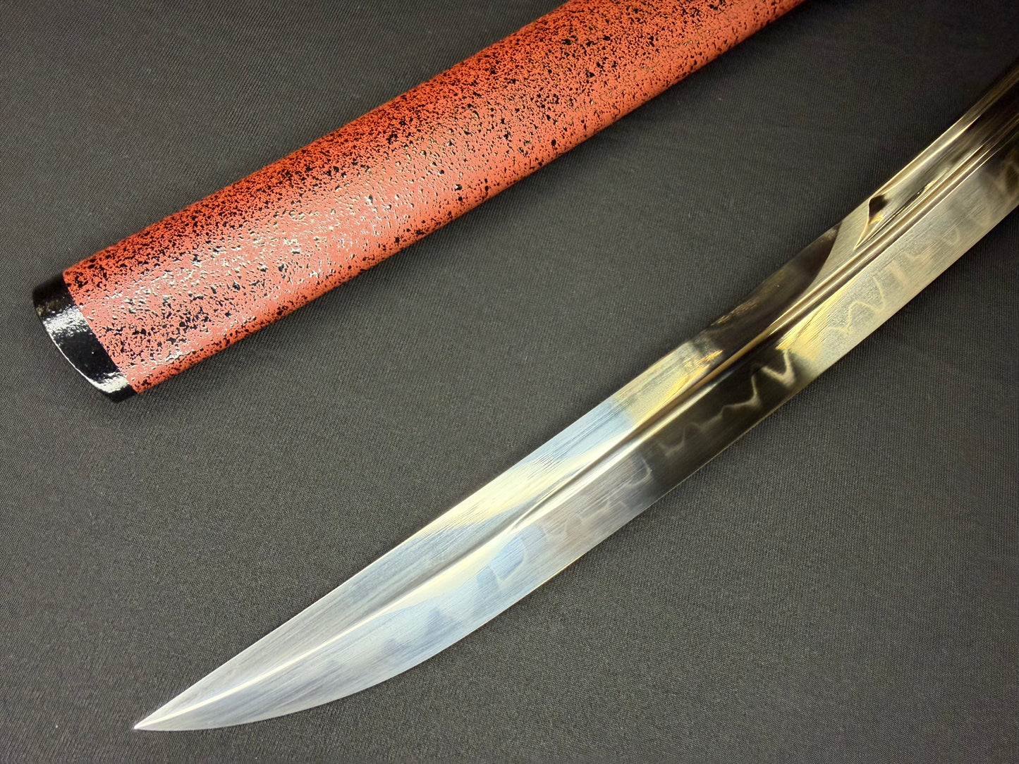 Phoenix Armory Tanto - Sacred Thorn Unokubi T10 Clay Tempered