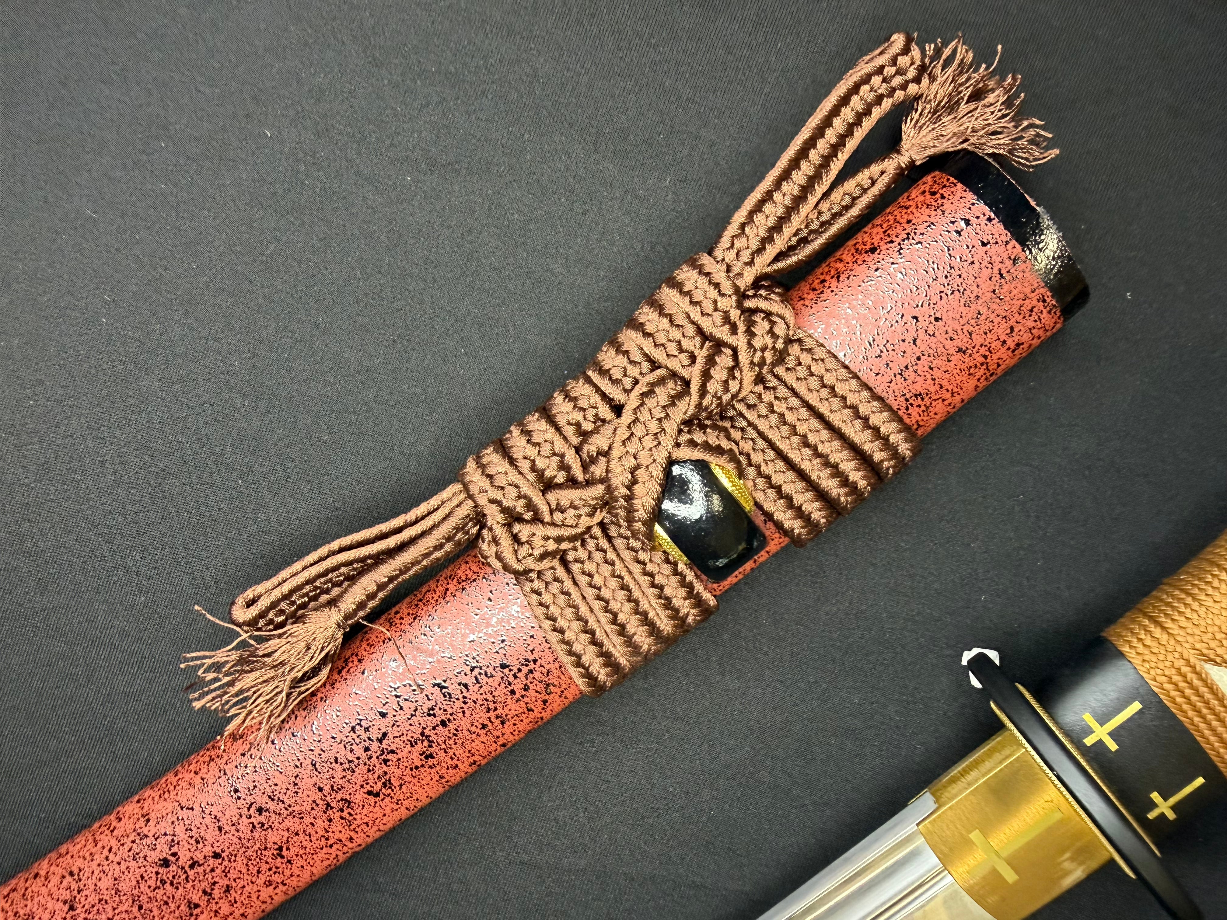Phoenix Armory Tanto - Sacred Thorn Unokubi T10 Clay Tempered