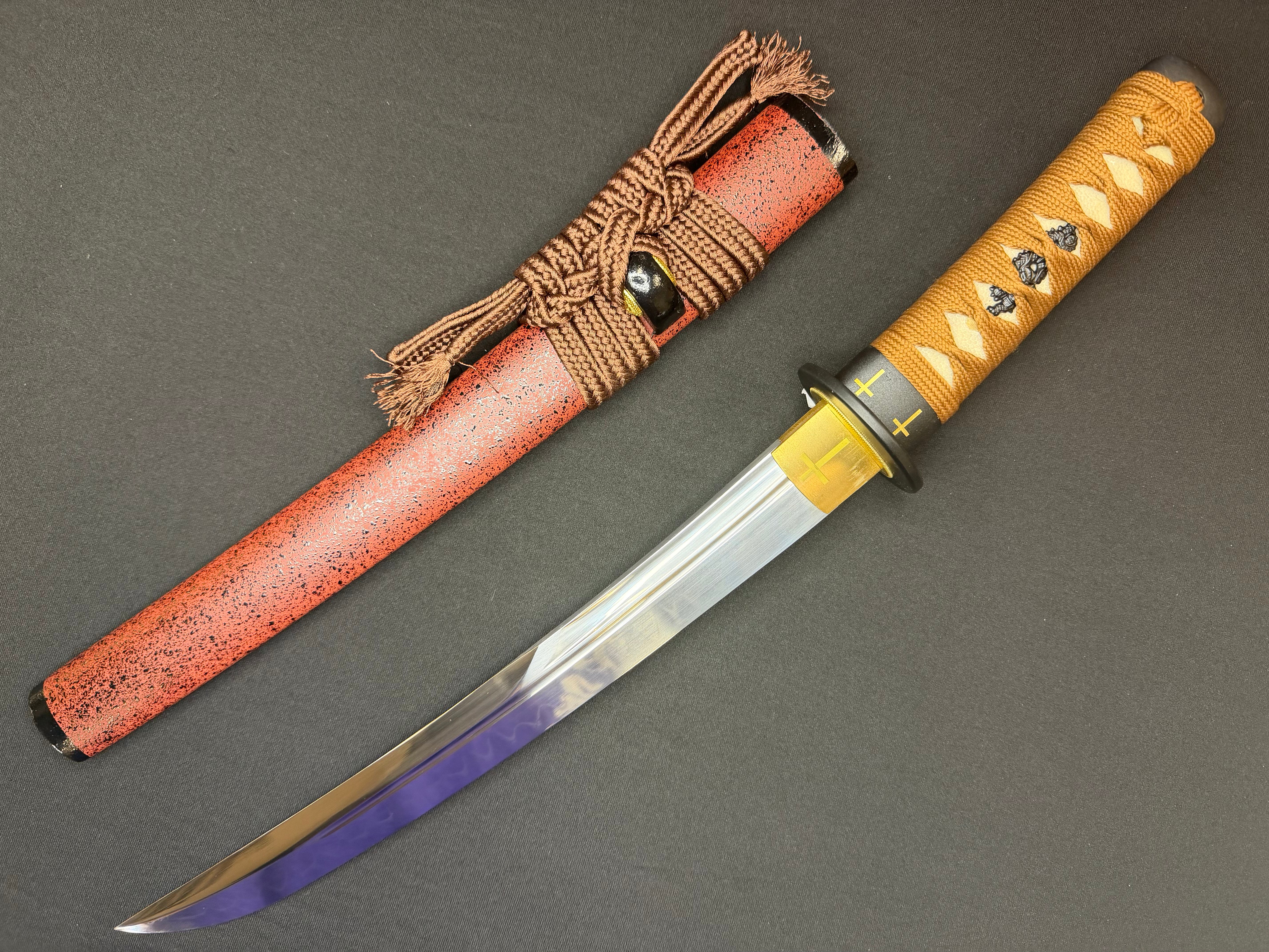 Phoenix Armory Tanto - Sacred Thorn Unokubi T10 Clay Tempered