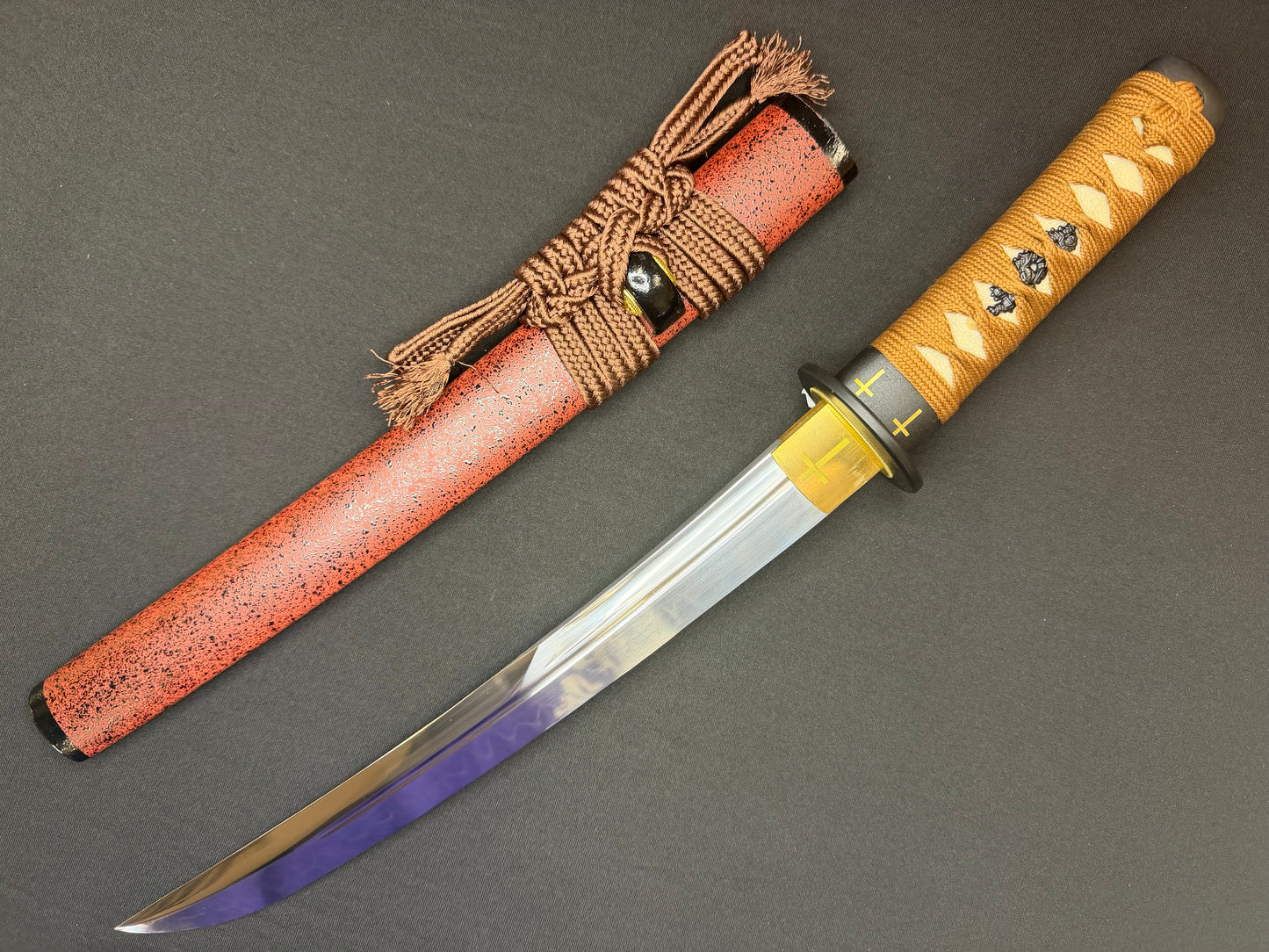 Phoenix Armory Tanto - Sacred Thorn Unokubi T10 Clay Tempered