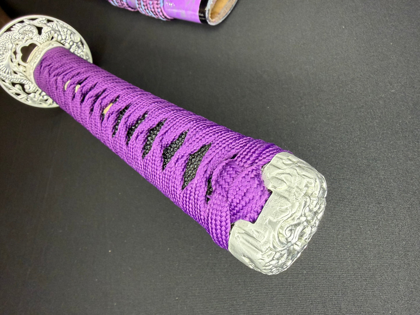 Phoenix Arms Katana - Violet Fury Spiral Damascus