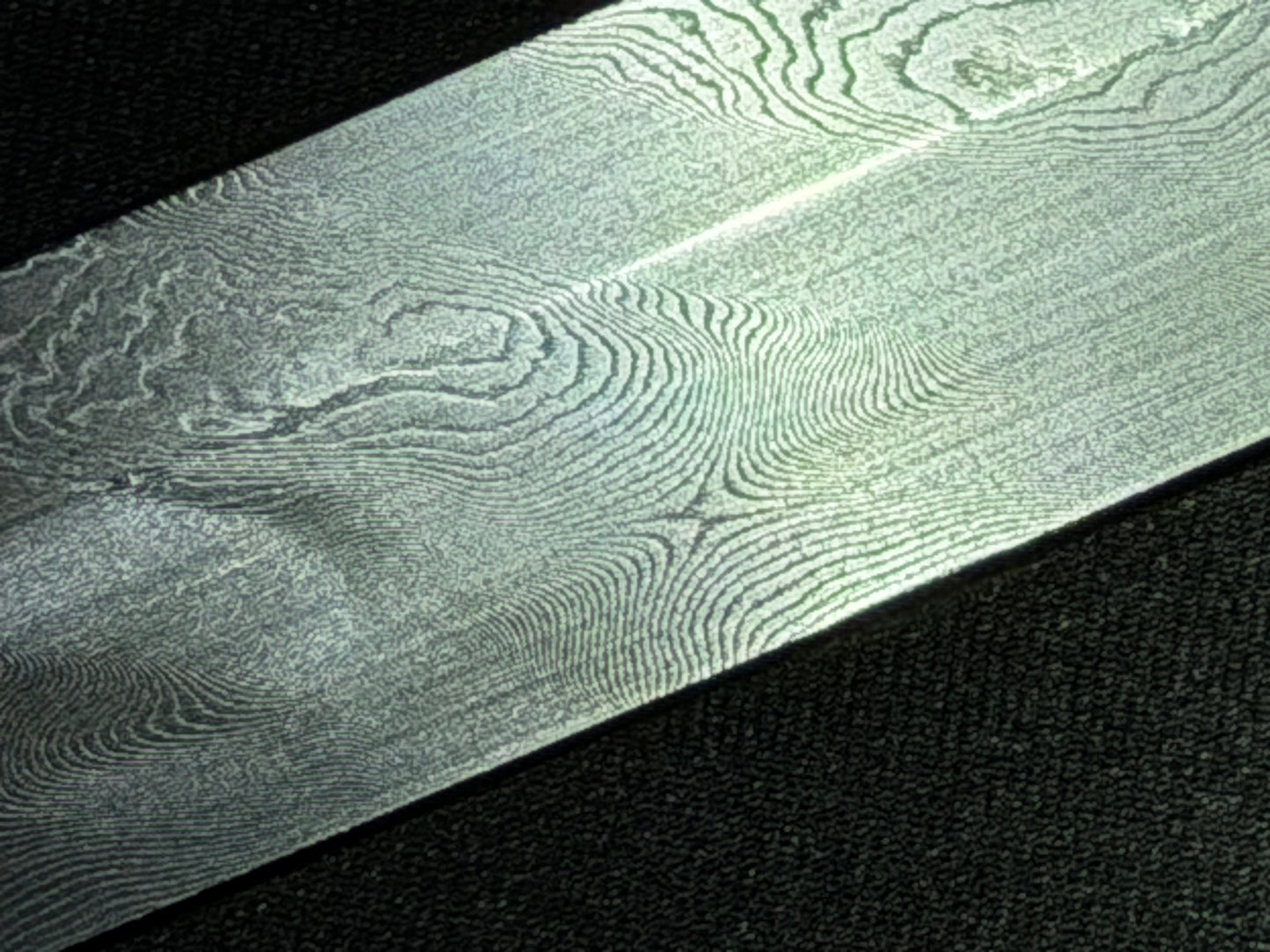 Phoenix Arms Katana - Violet Fury Spiral Damascus