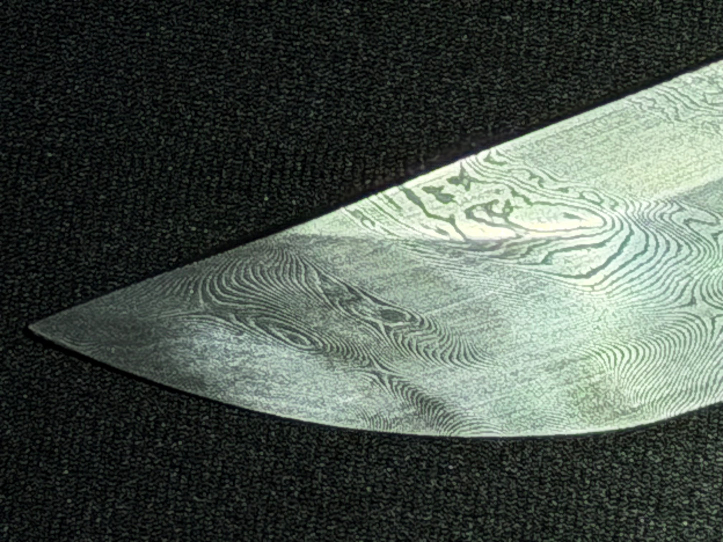 Phoenix Arms Katana - Violet Fury Spiral Damascus