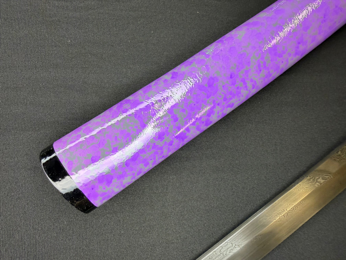 Phoenix Arms Katana - Violet Fury Spiral Damascus