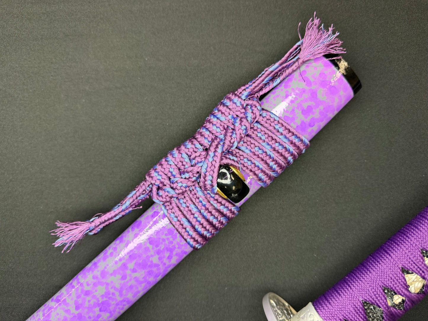 Phoenix Arms Katana - Violet Fury Spiral Damascus