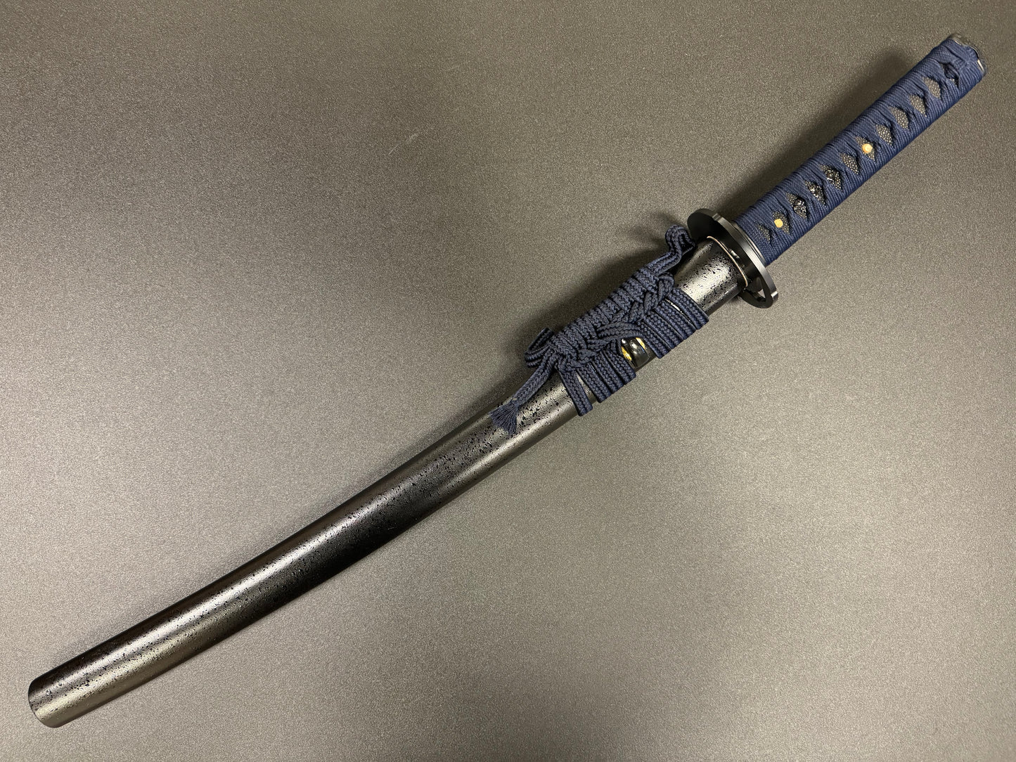 Moritaka Vortex - Blue Fuji Wakizashi - Spring Steel 9260