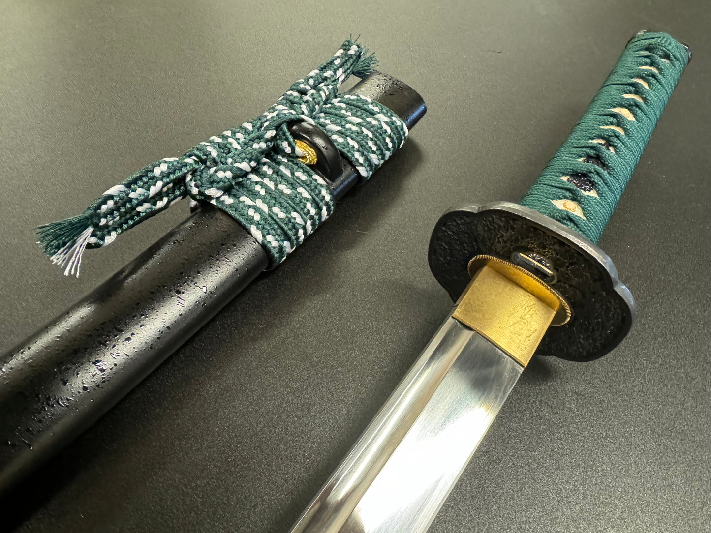 Moritaka Vortex - Iron Forest Wakizashi - Spring Steel 9260