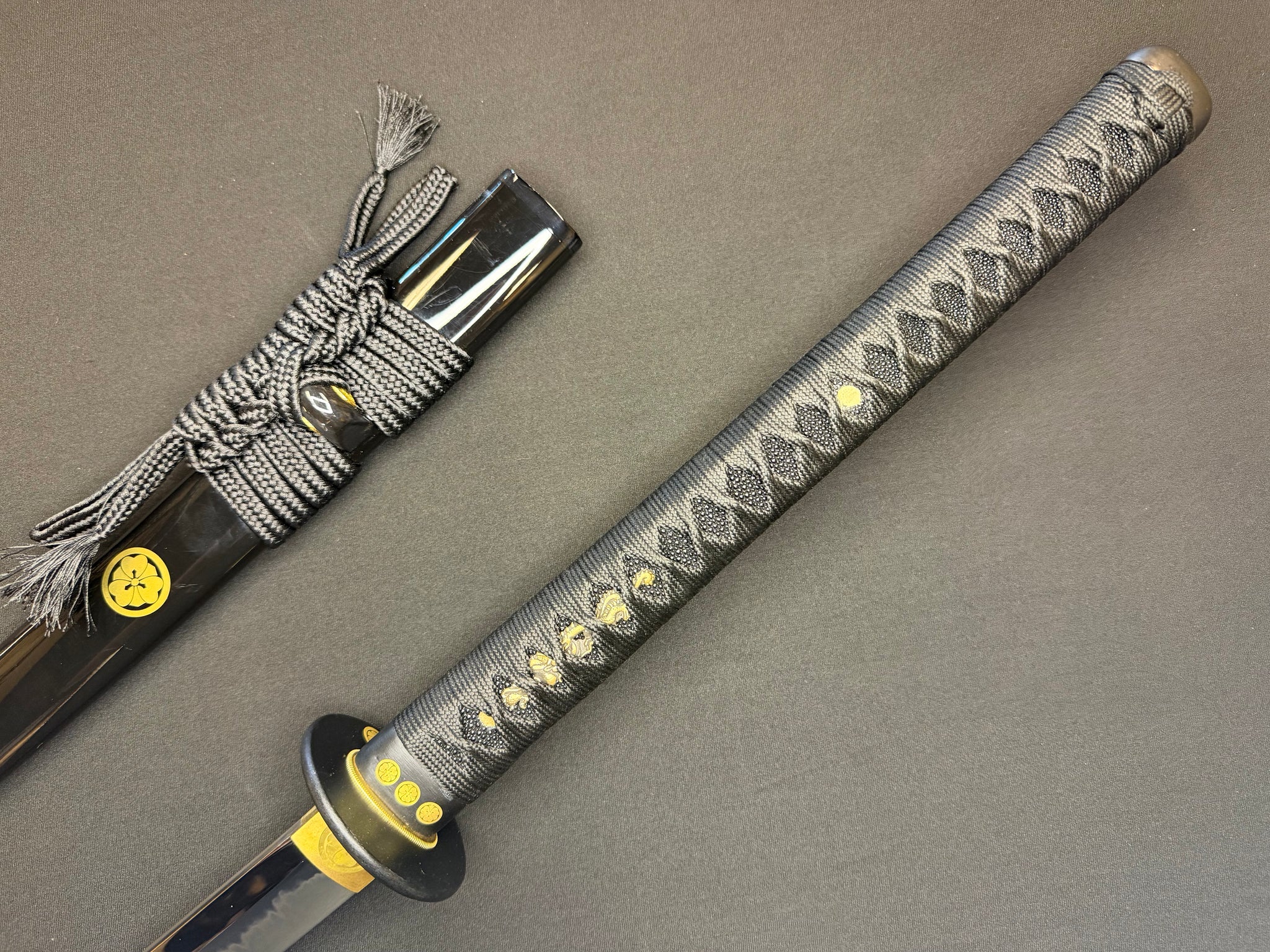 Legacy Blades Nodachi - Long Katabami 1095 Clay Tempered