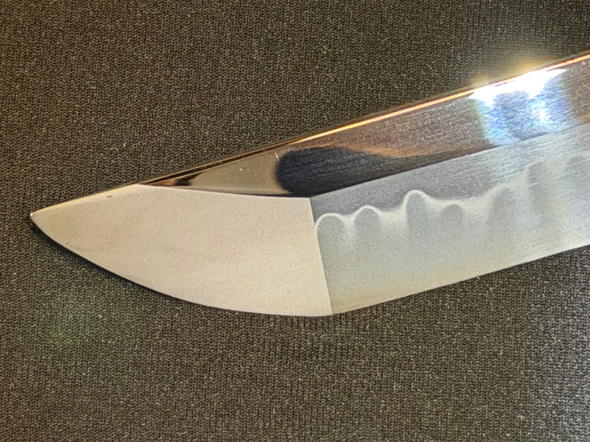 Legacy Blades Nodachi - Long Katabami 1095 Clay Tempered