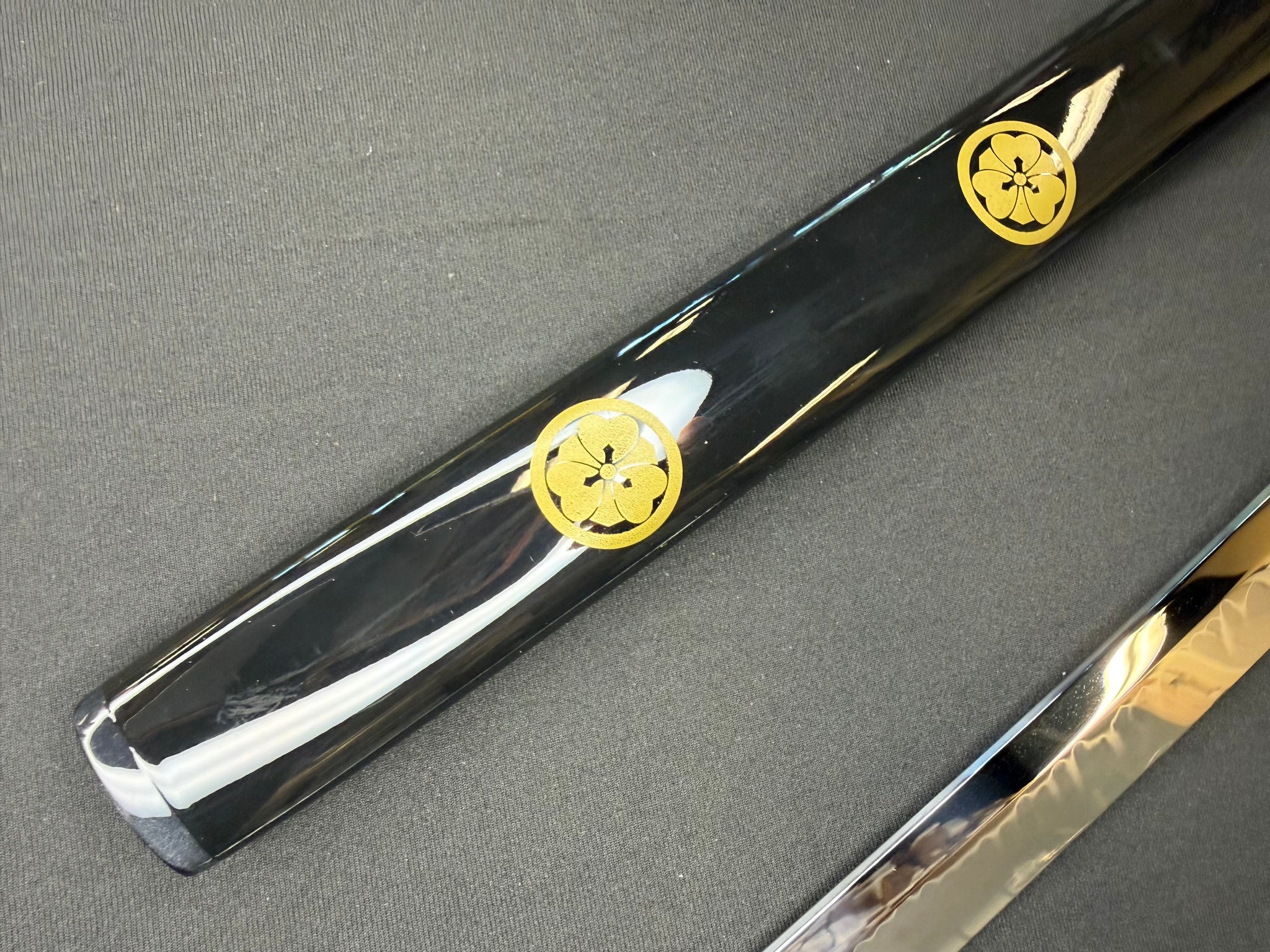 Legacy Blades Nodachi - Long Katabami 1095 Clay Tempered