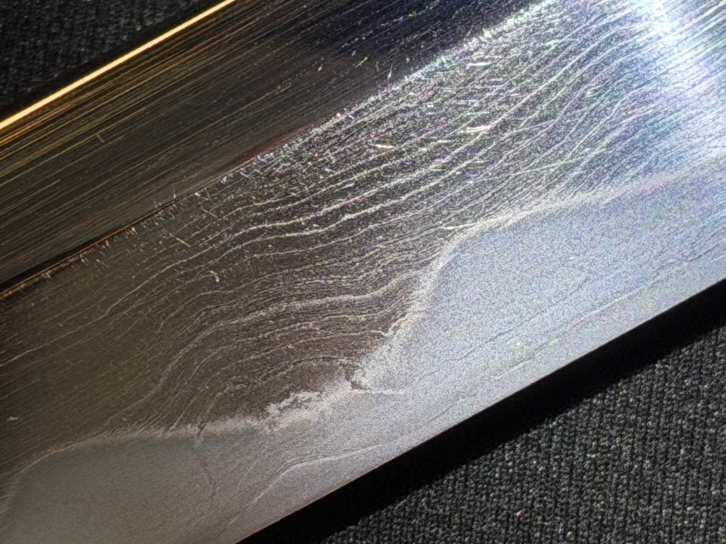 Thaitsuki Katana - Black Omukade Special Edition Honsanmai 1095