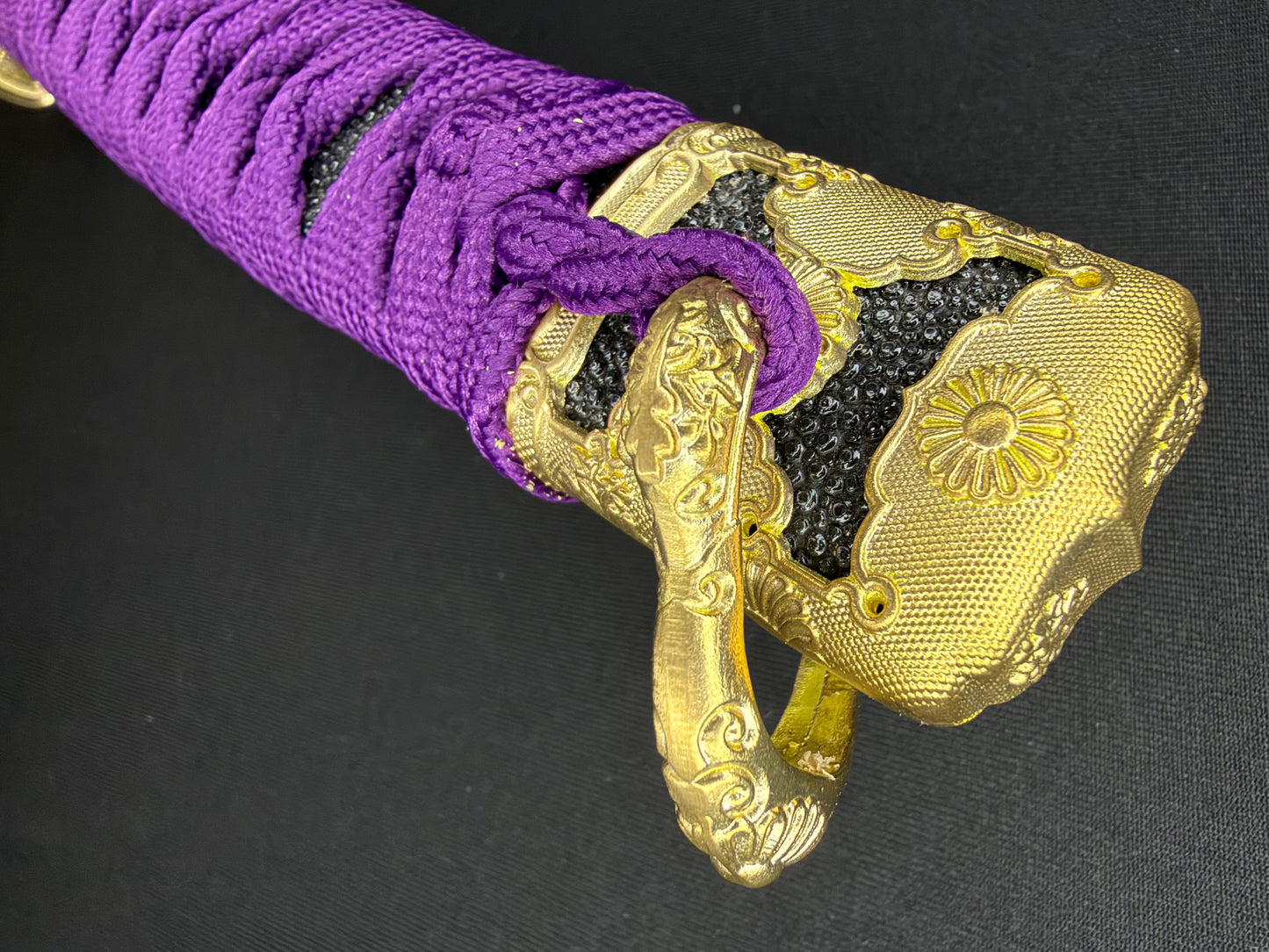 Phoenix Armory Tachi - Royal Wisteria Folded Clay-tempered Sanmai