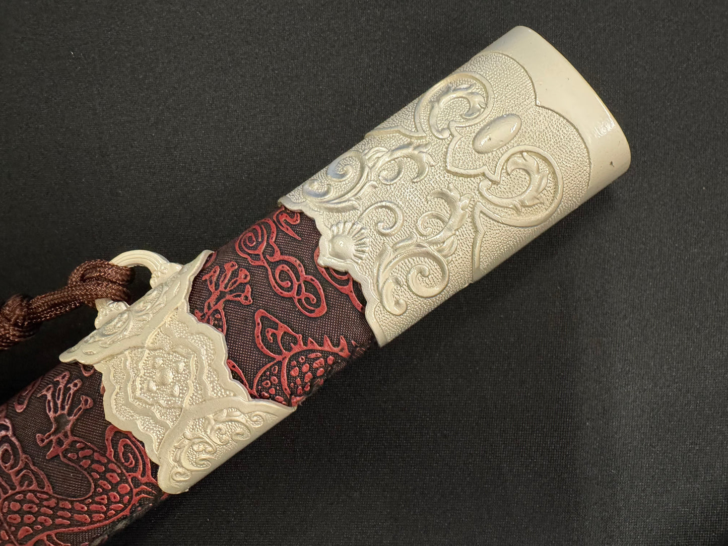 Phoenix Armory Jian - Tang Dynasty Red Court Damascus Steel
