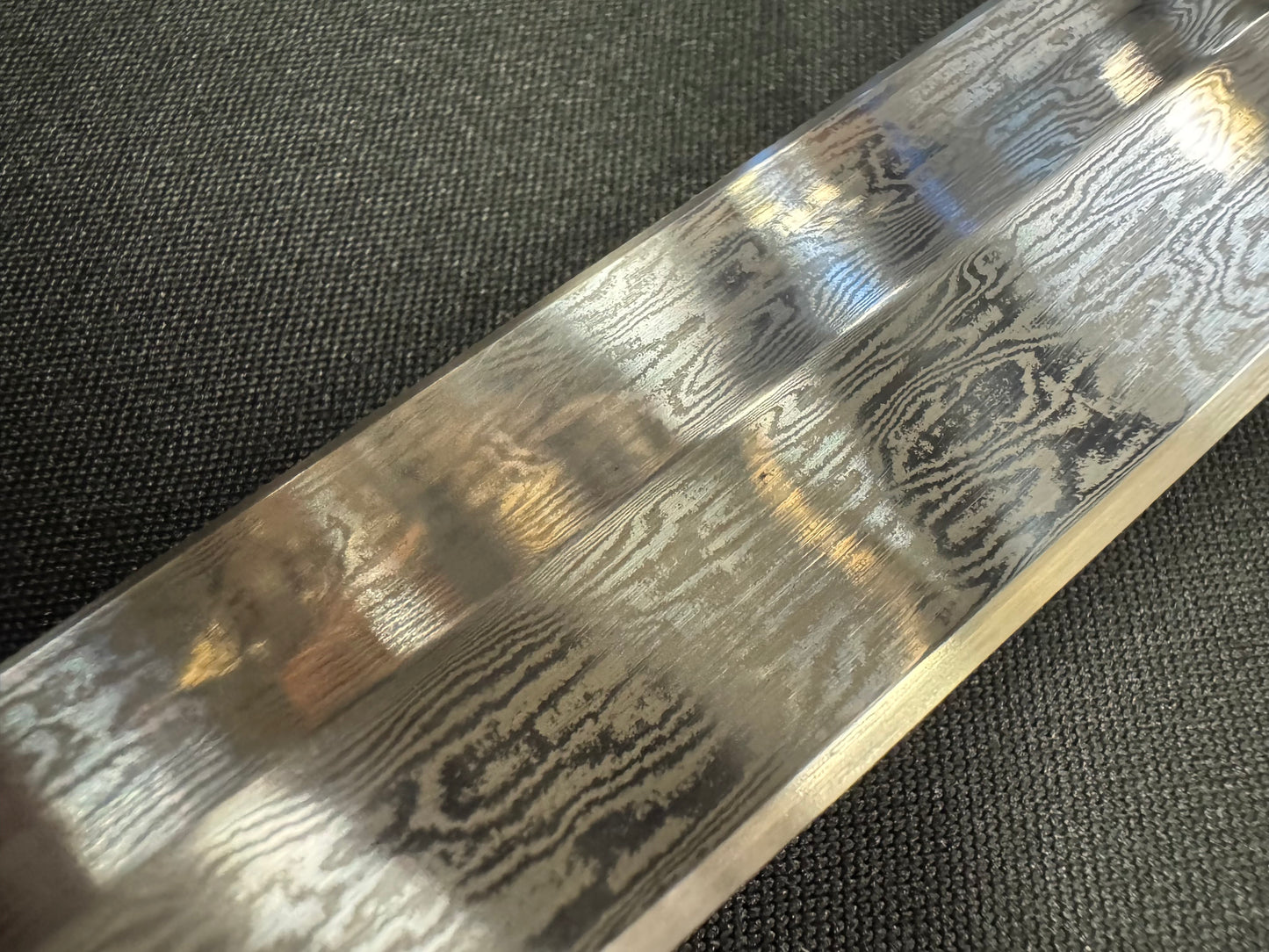 Phoenix Armory Jian - Tang Dynasty Red Court Damascus Steel