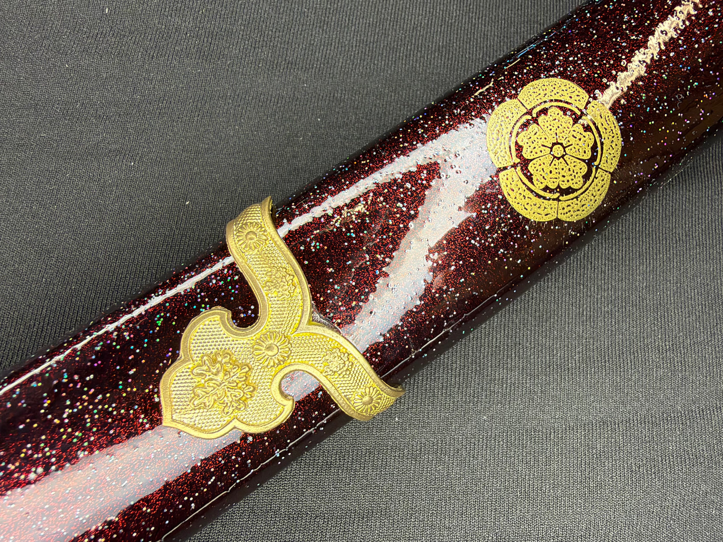 Phoenix Armory Tachi - Royal Wisteria Folded Clay-tempered Sanmai