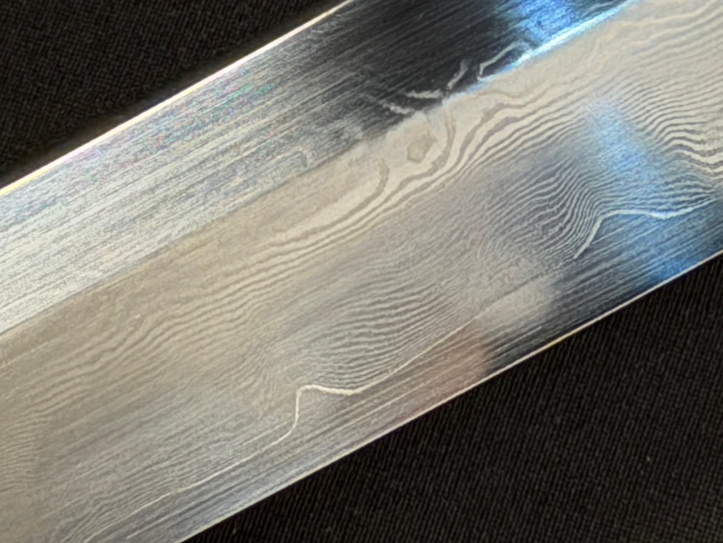 Phoenix Armory Tachi - Royal Wisteria Folded Clay-tempered Sanmai