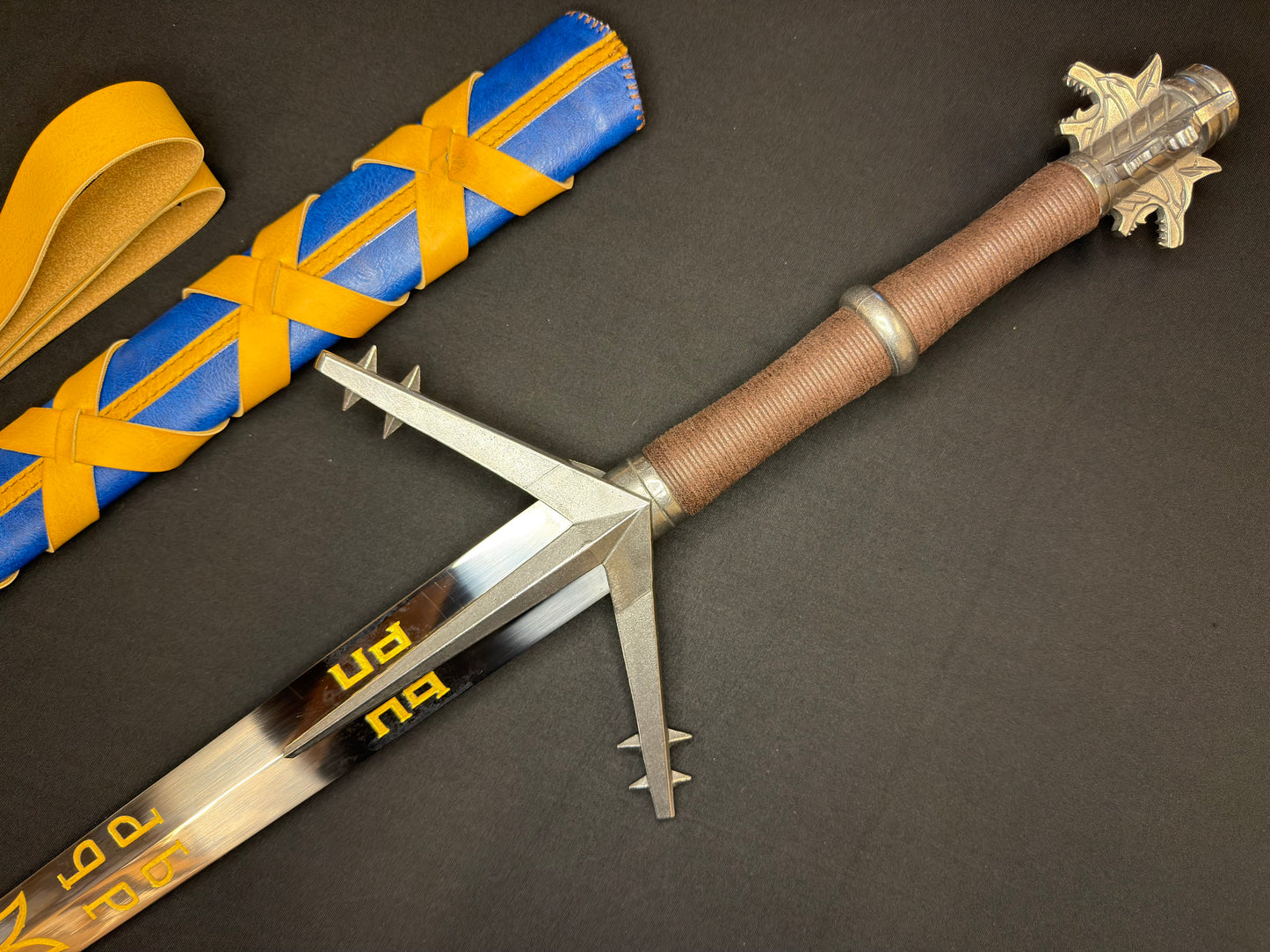Phoenix Armory Longsword - Witcher III Wild Hunt Aerondight Sword 65Mn