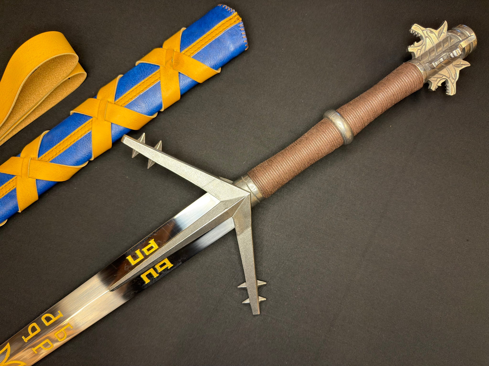 Phoenix Armory Longsword - Witcher III Wild Hunt Aerondight Sword 65Mn