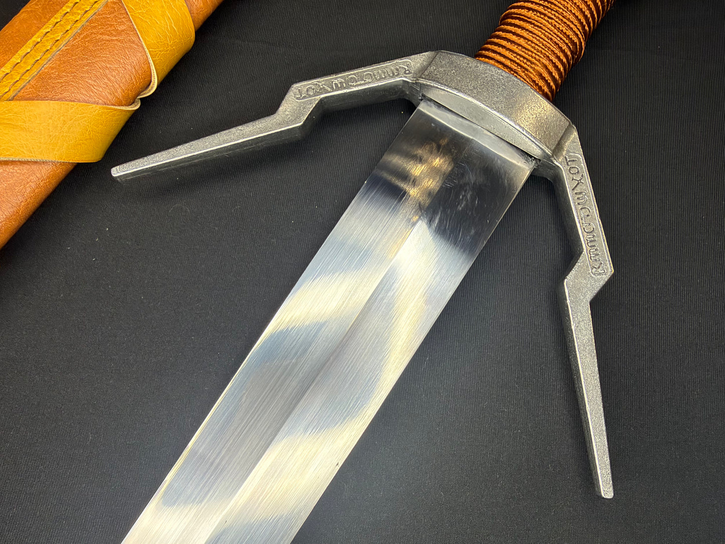 Phoenix Armory Longsword - Witcher III Wild Hunt Geralt's Enhanced Wolven Sword 65Mn