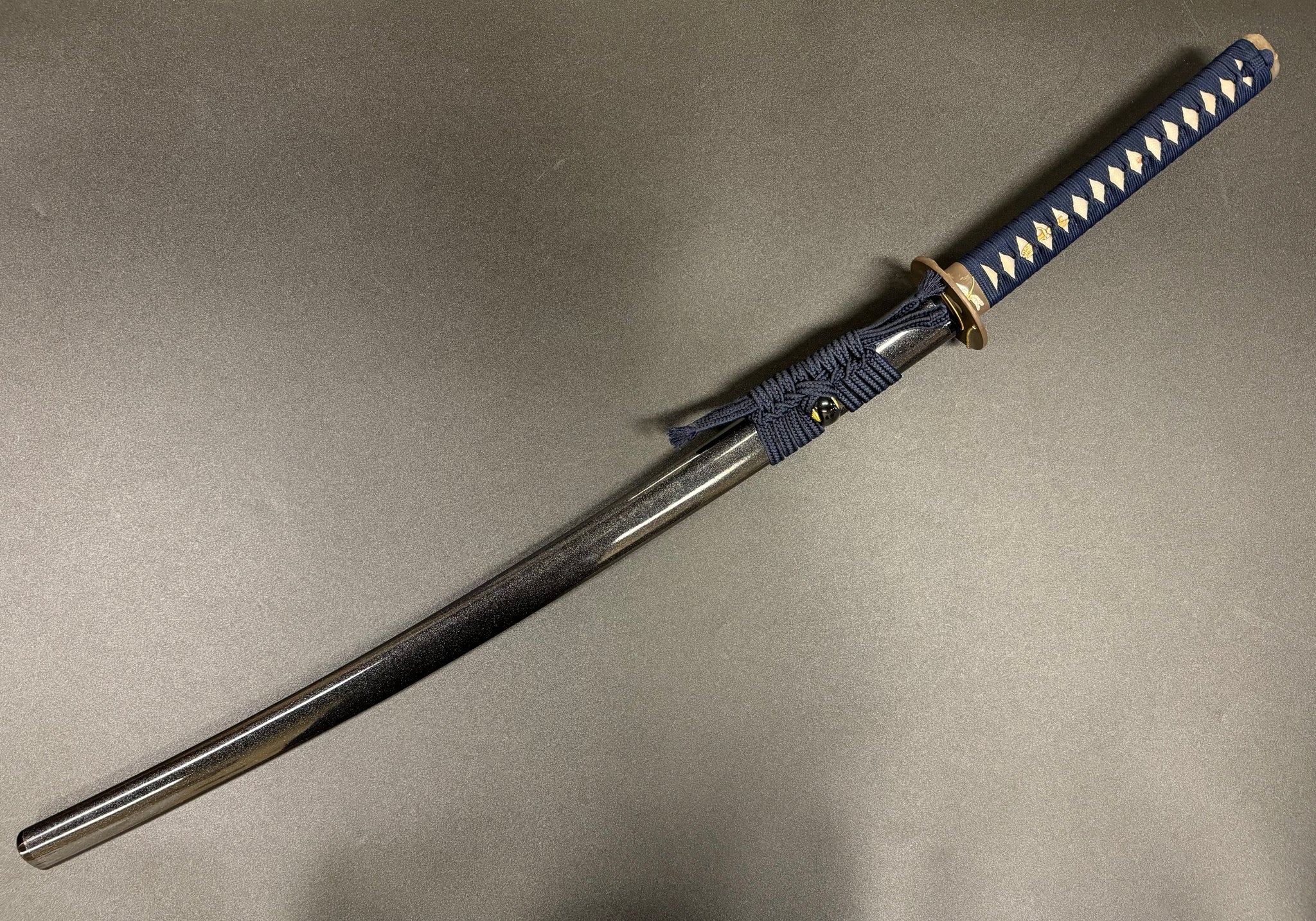 Moritaka Razor Prestige Blue Dragonfly Katana - T10 Clay Tempered Hadori Polish