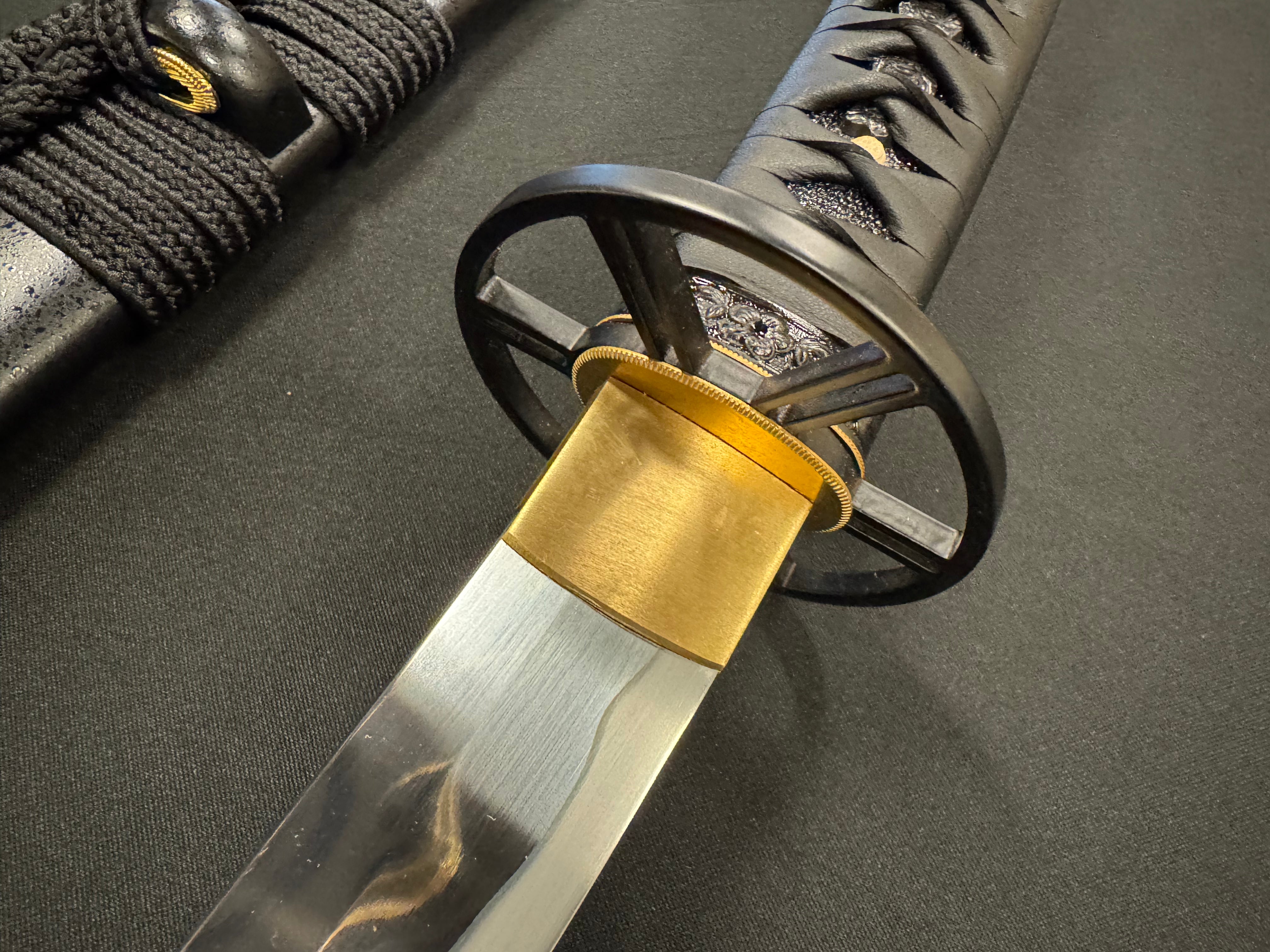 Dragonspring Katana - Rurouni Kenshin Hitokiri Battousai Udo Jin'e 65Mn