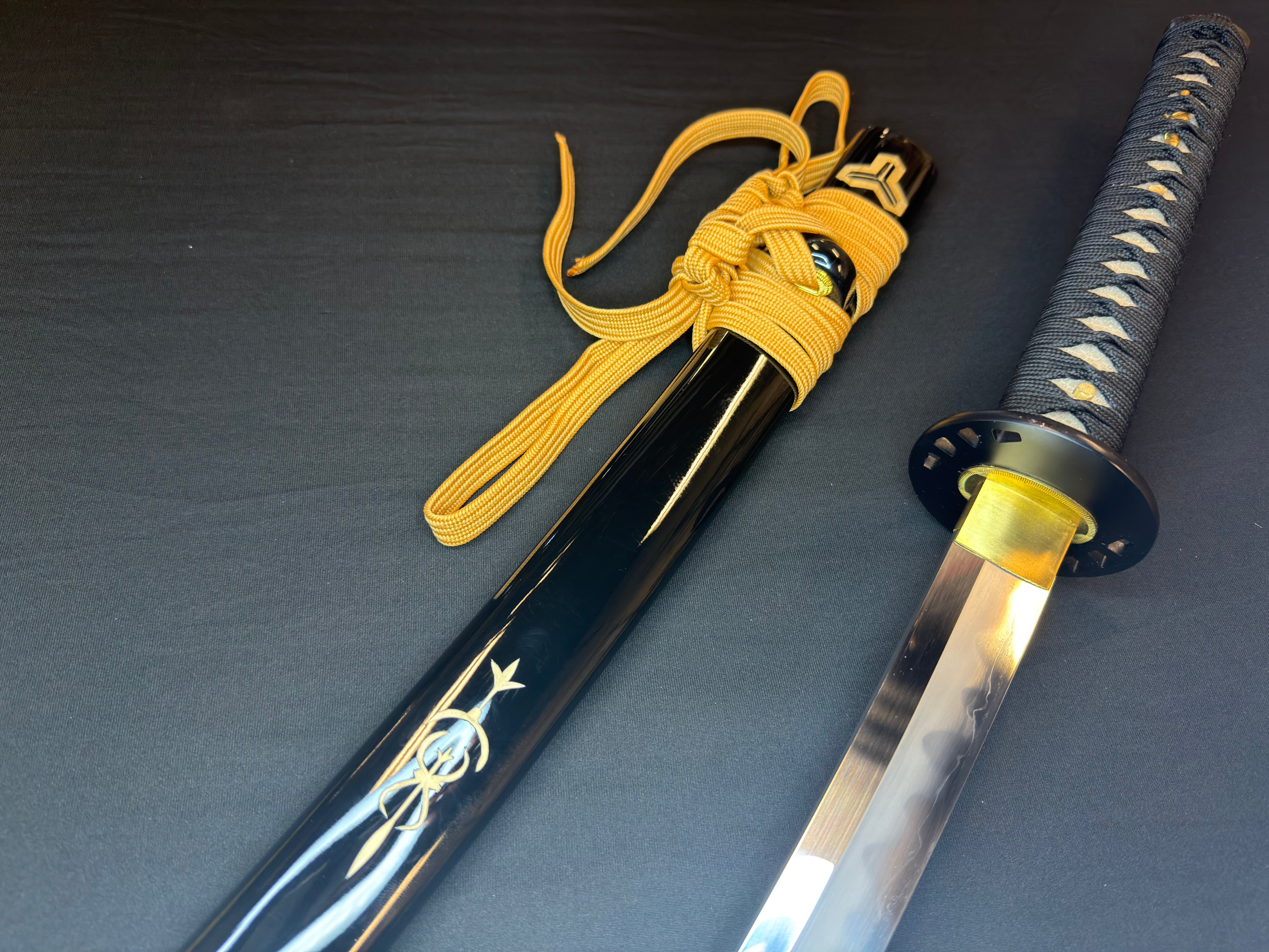 Legacy Blades Katana - Kill Bill Sword Sanmai Clay-Tempered Folded